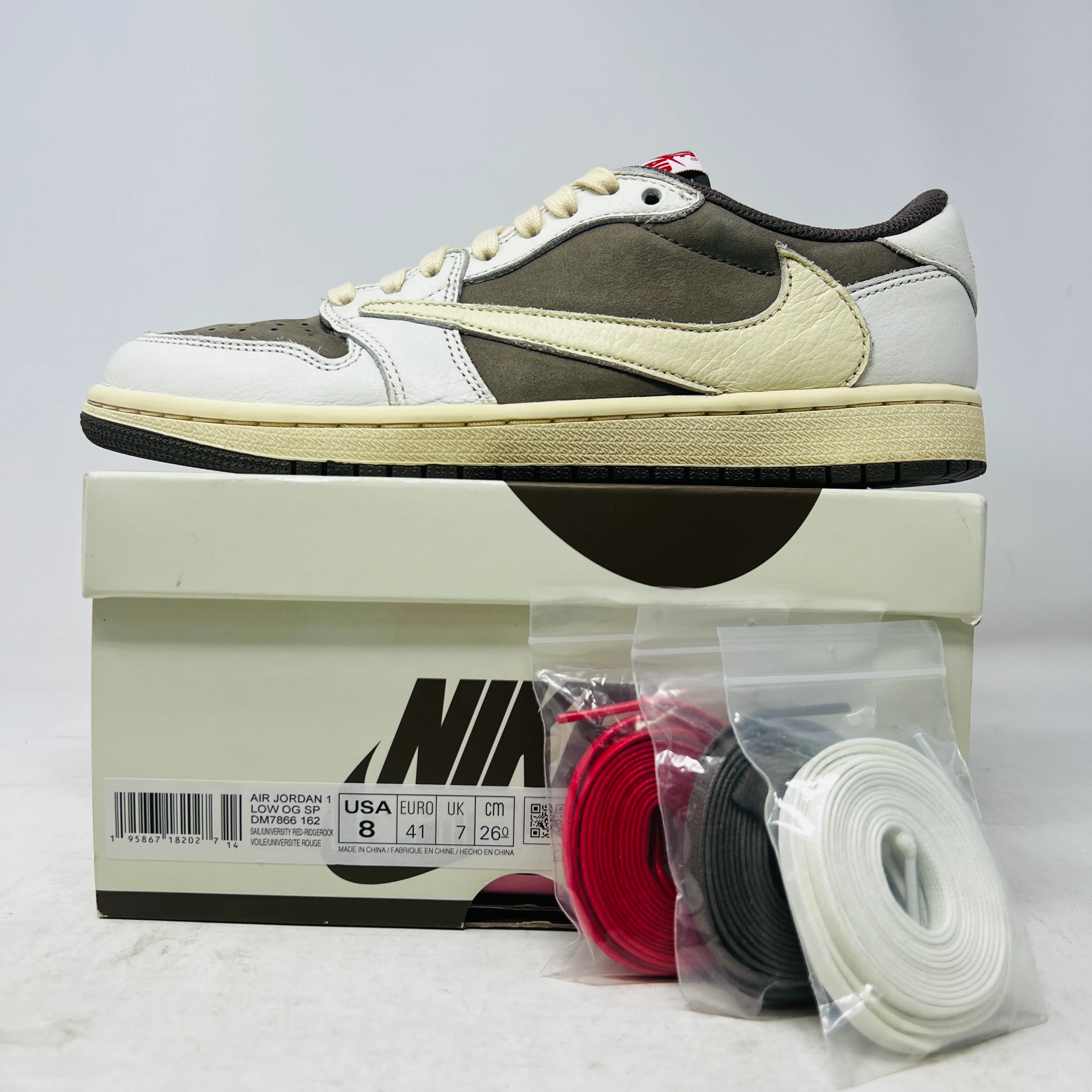 Jordan 1 Retro Low OG SP Travis Scott Reverse Mocha