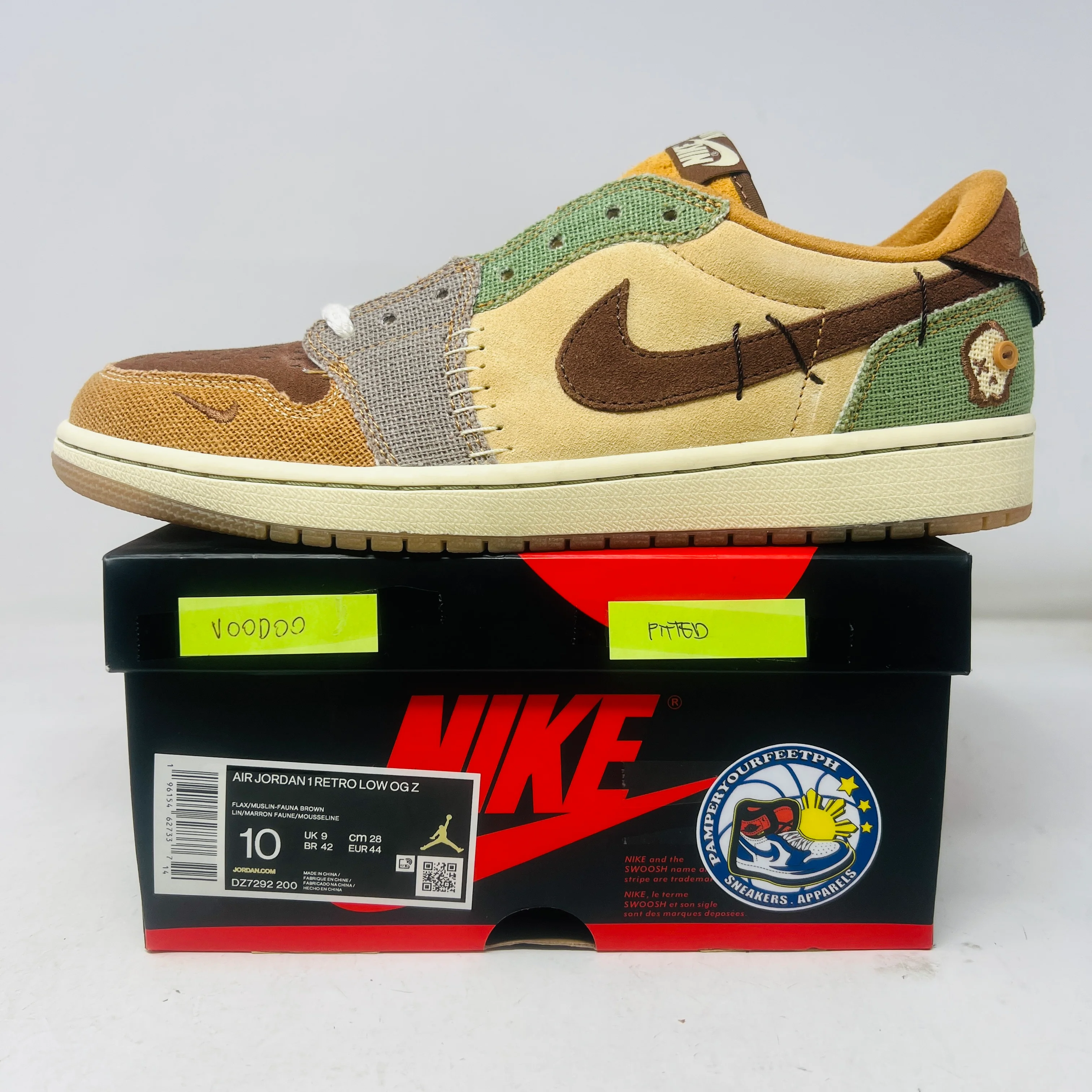 Jordan 1 Retro Low OG Zion Williamson Voodoo