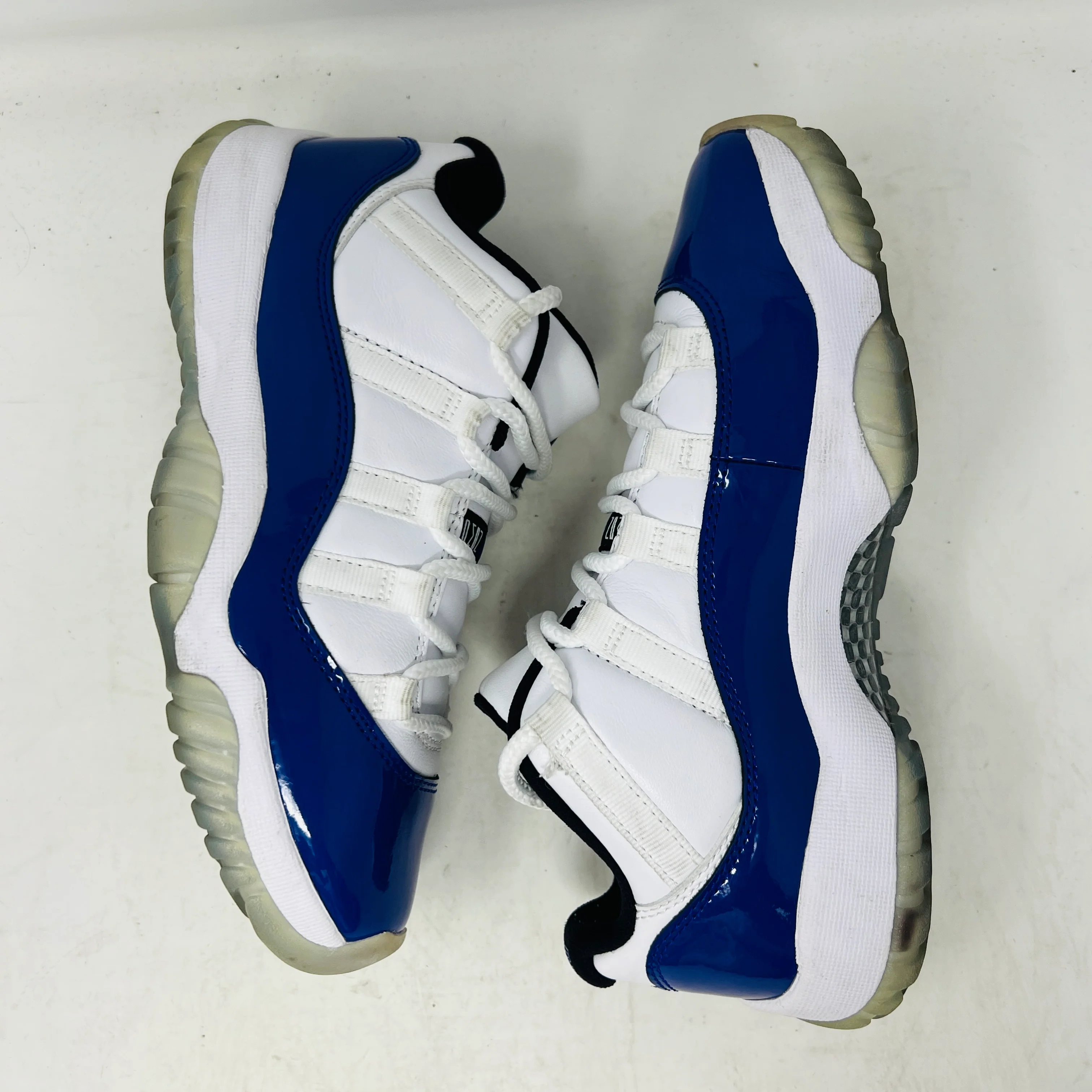 Jordan 11 Retro Low White Concord (Women's) - Image 3