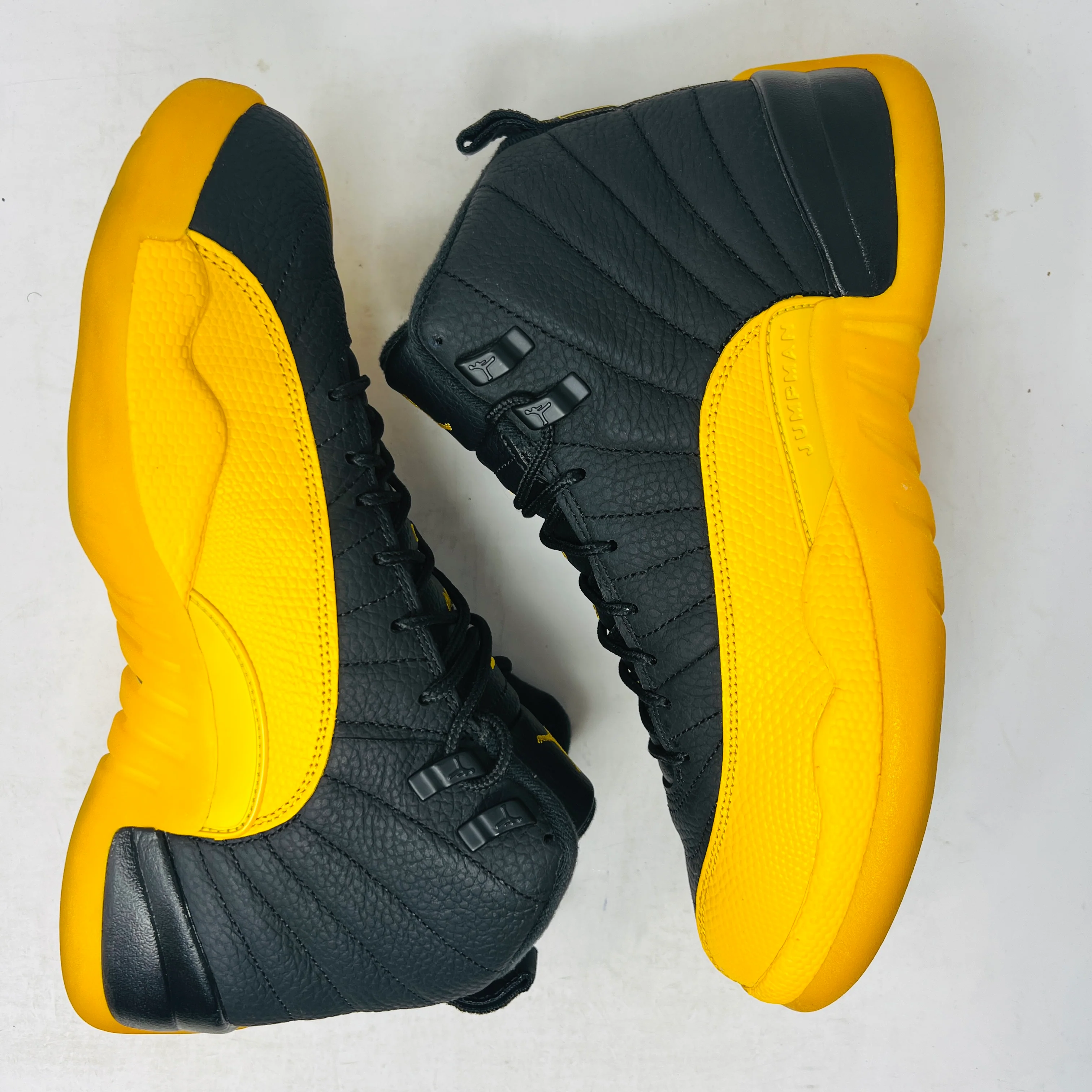 Jordan 12 Retro Black University Gold - Image 4