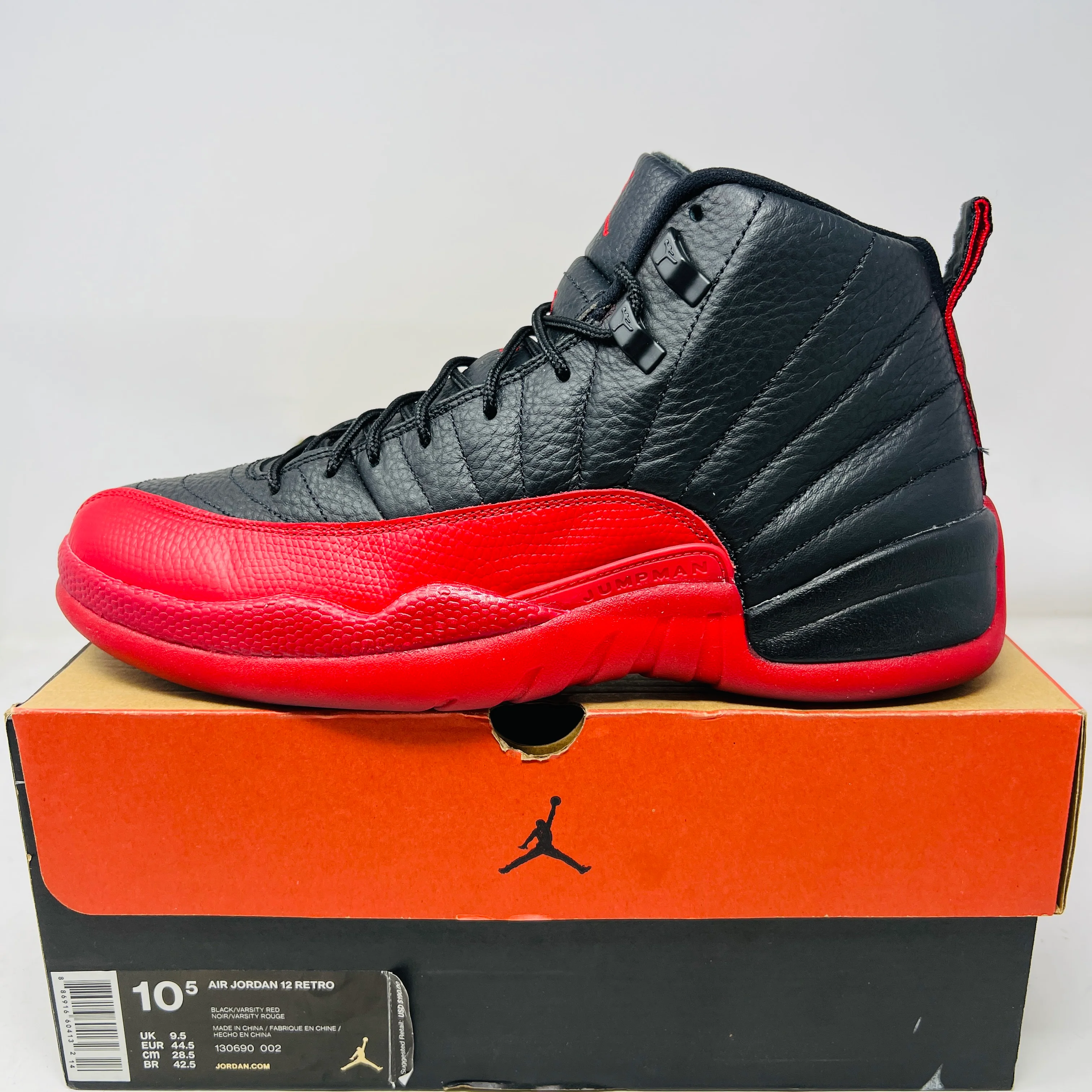 Jordan 12 Retro Flu Game (2016)