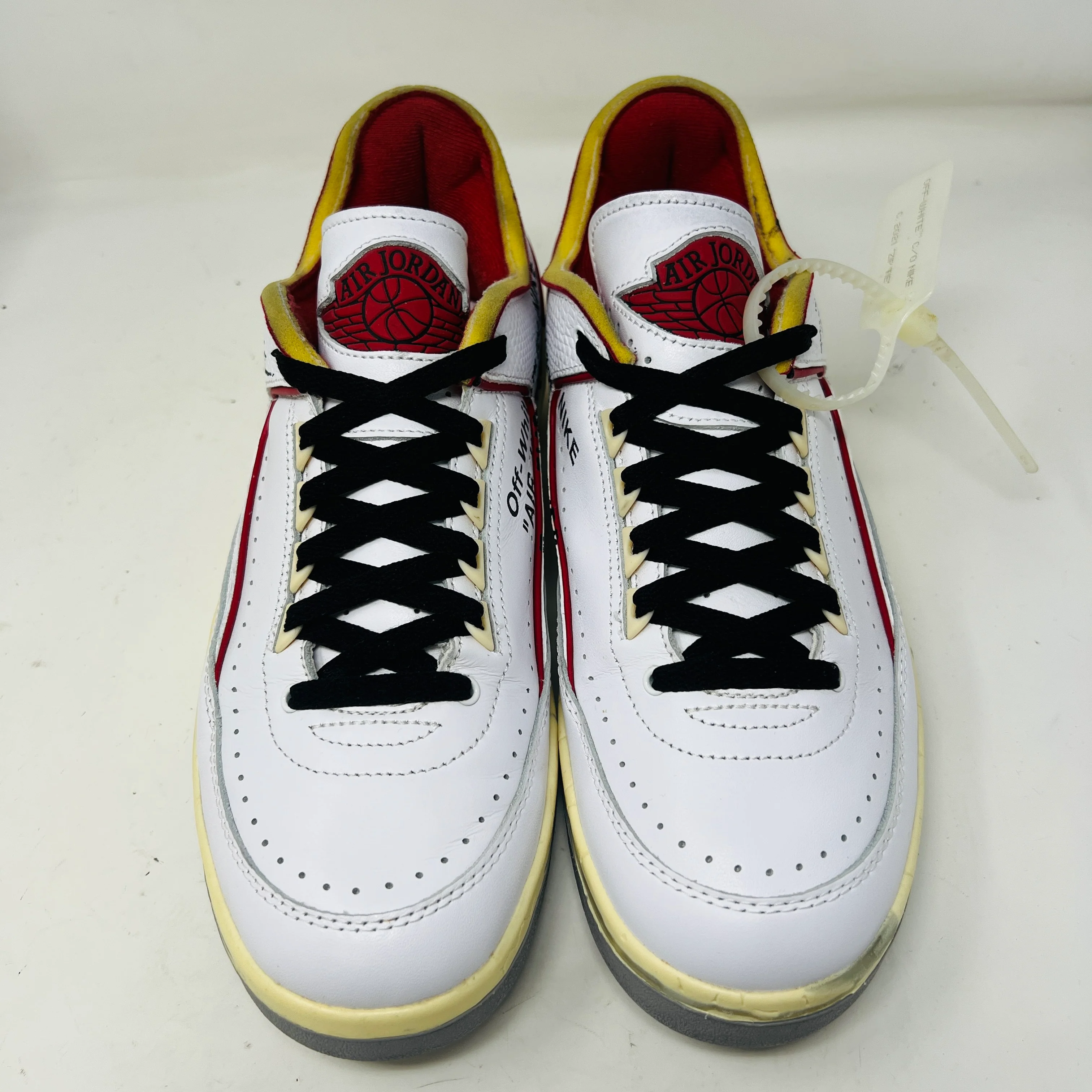 Jordan 2 Retro Low SP Off-White White Red - Image 2