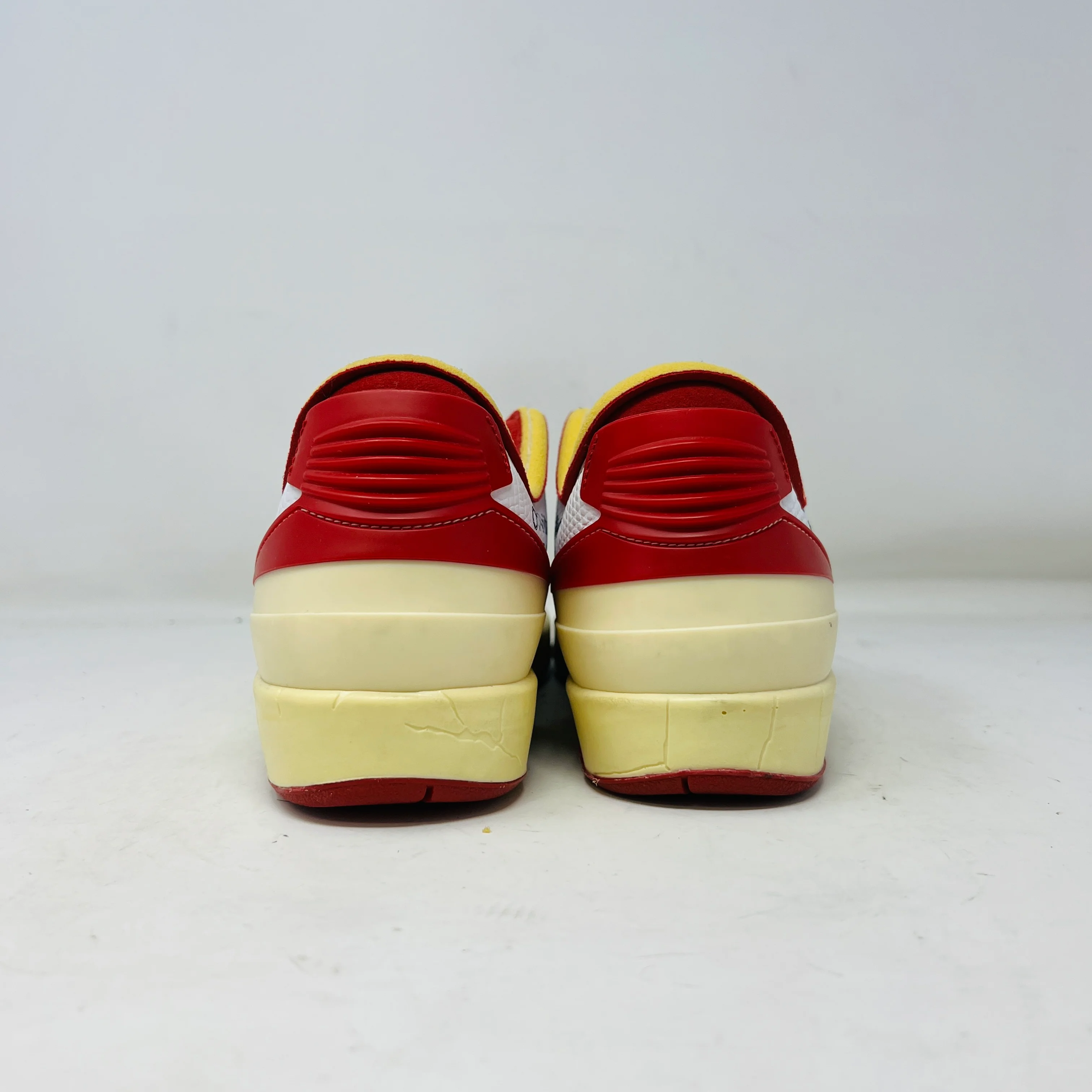 Jordan 2 Retro Low SP Off-White White Red - Image 5