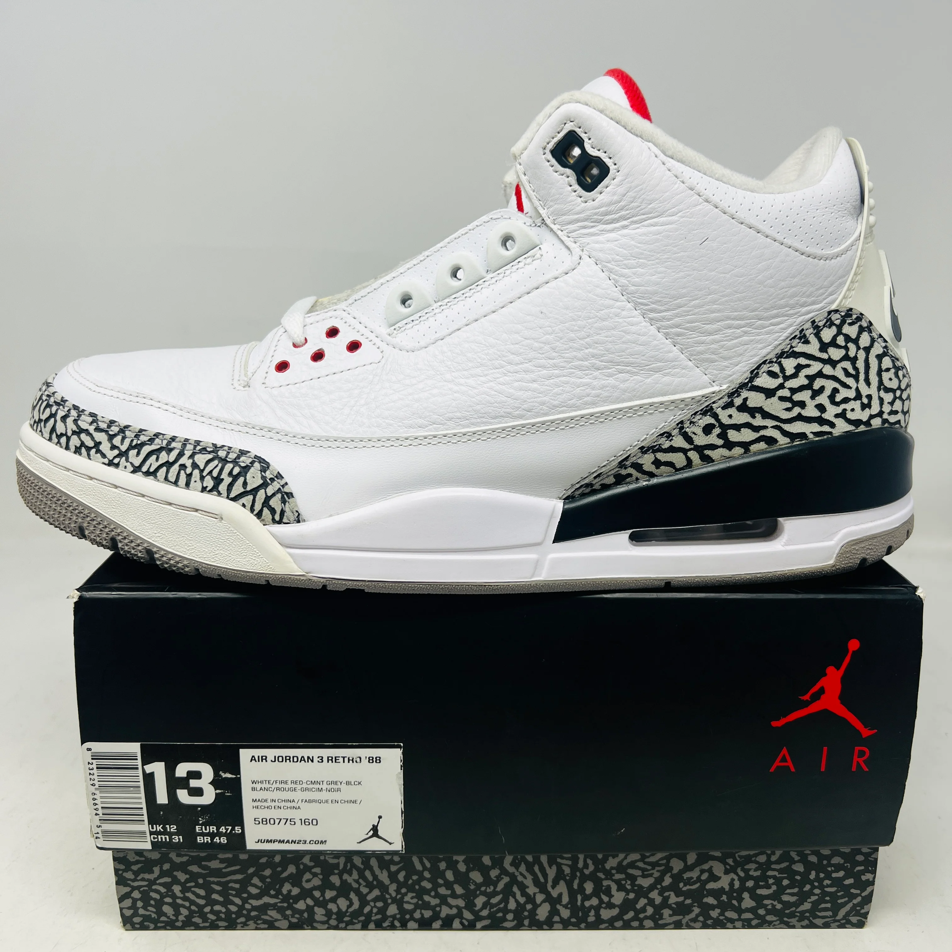 Jordan 3 Retro White Cement '88 Dunk Contest (2013)
