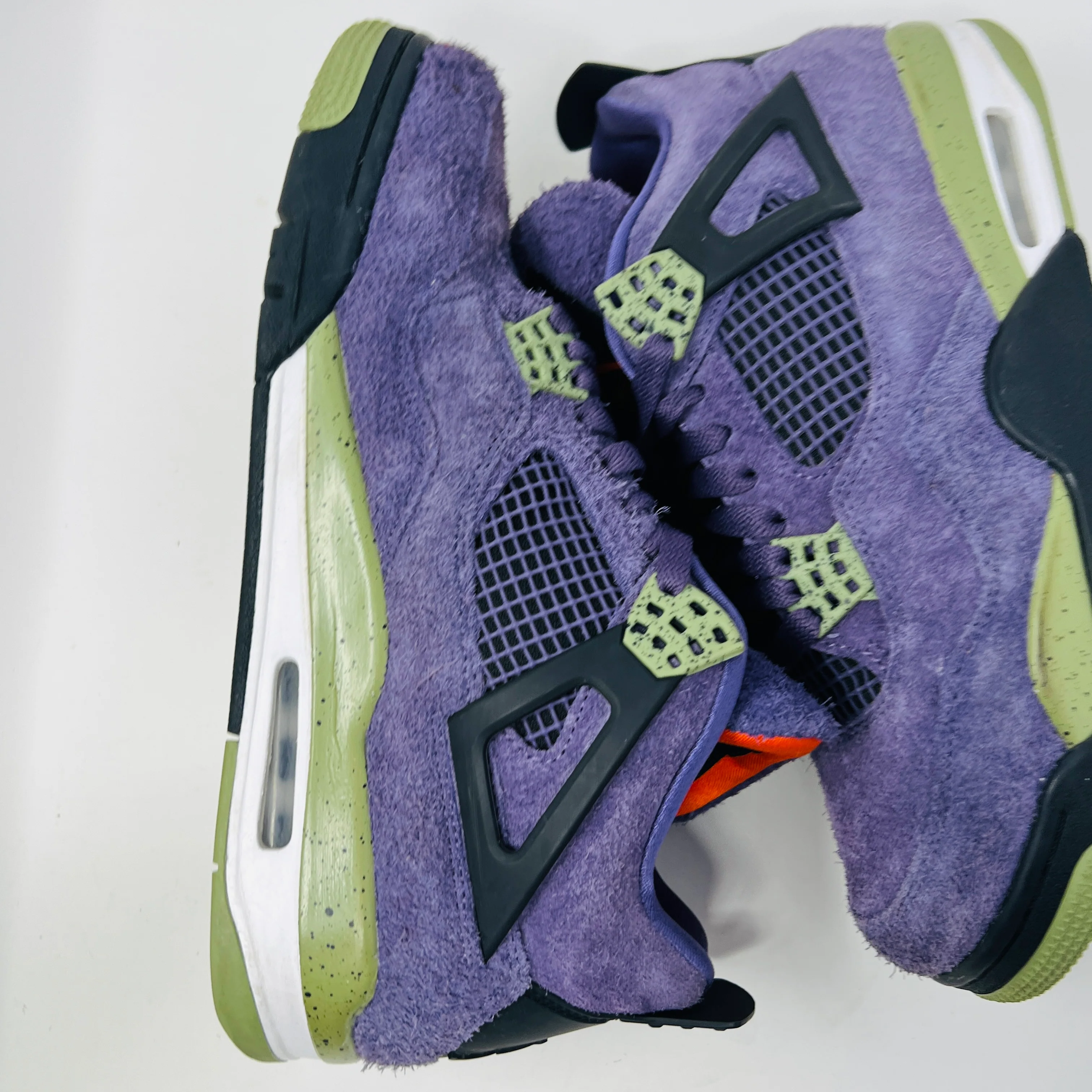 Jordan 4 Retro Canyon Purple (Women's) - Image 4