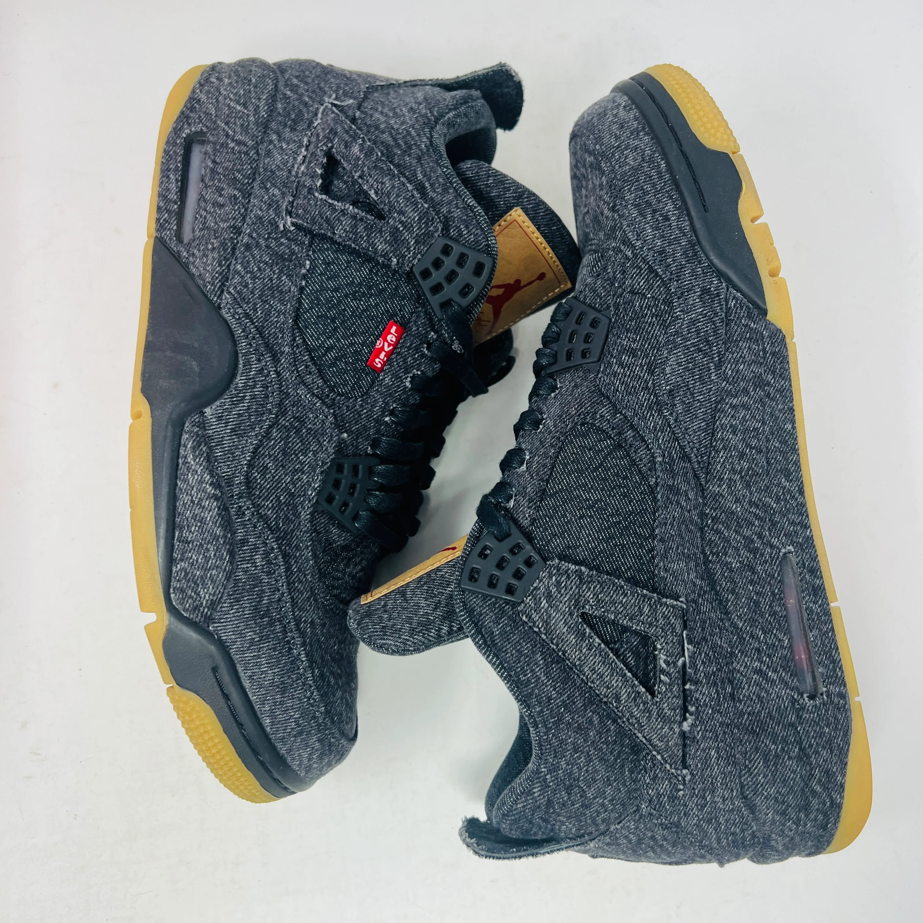 Jordan 4 Retro Levi's Black (Levi's Tag) - Image 3