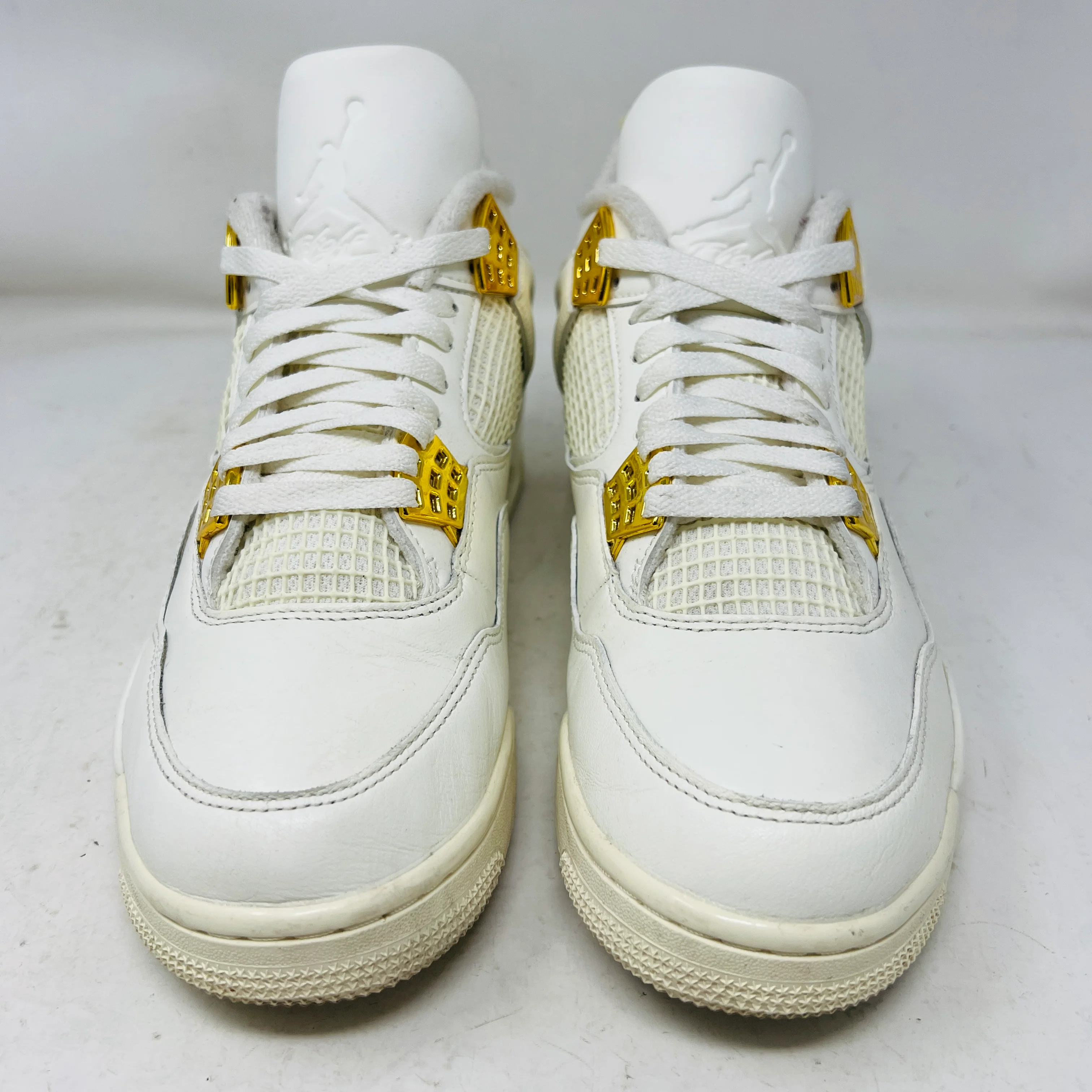 Jordan 4 Retro Metallic Gold (Women's) - Image 2