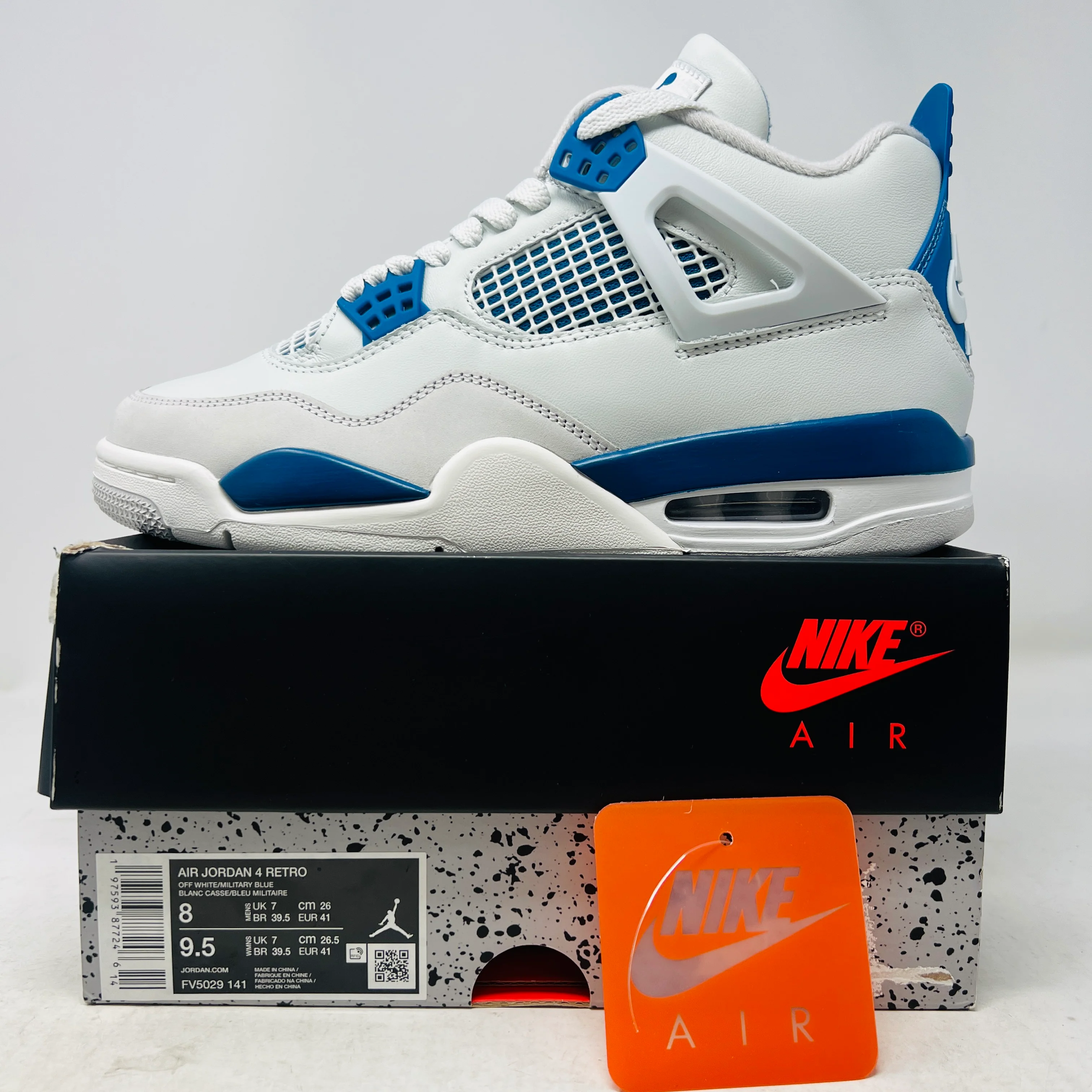Jordan 4 Retro Military Blue (2024)