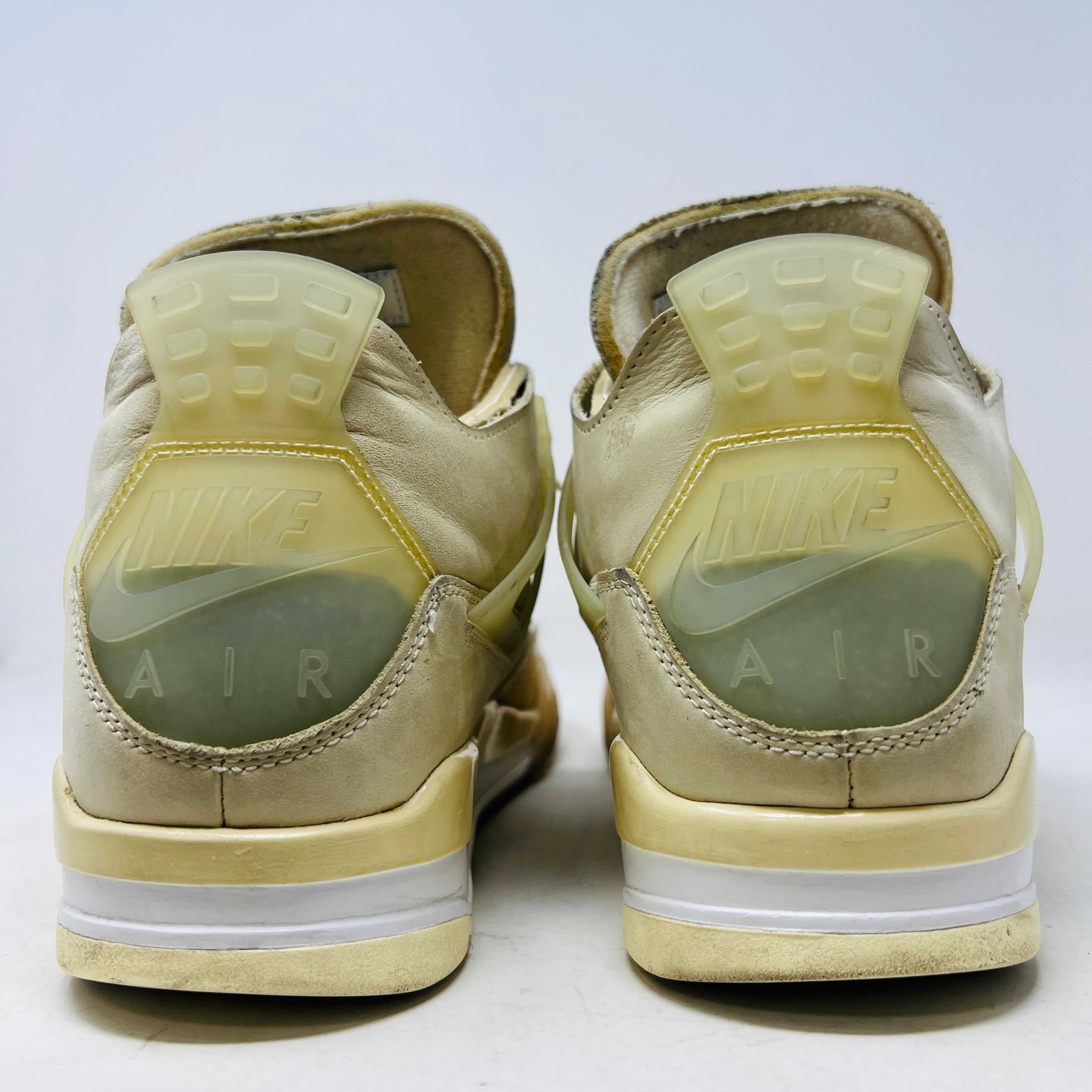 Jordan 4 Retro Off-White Sail (Women's) - Image 5