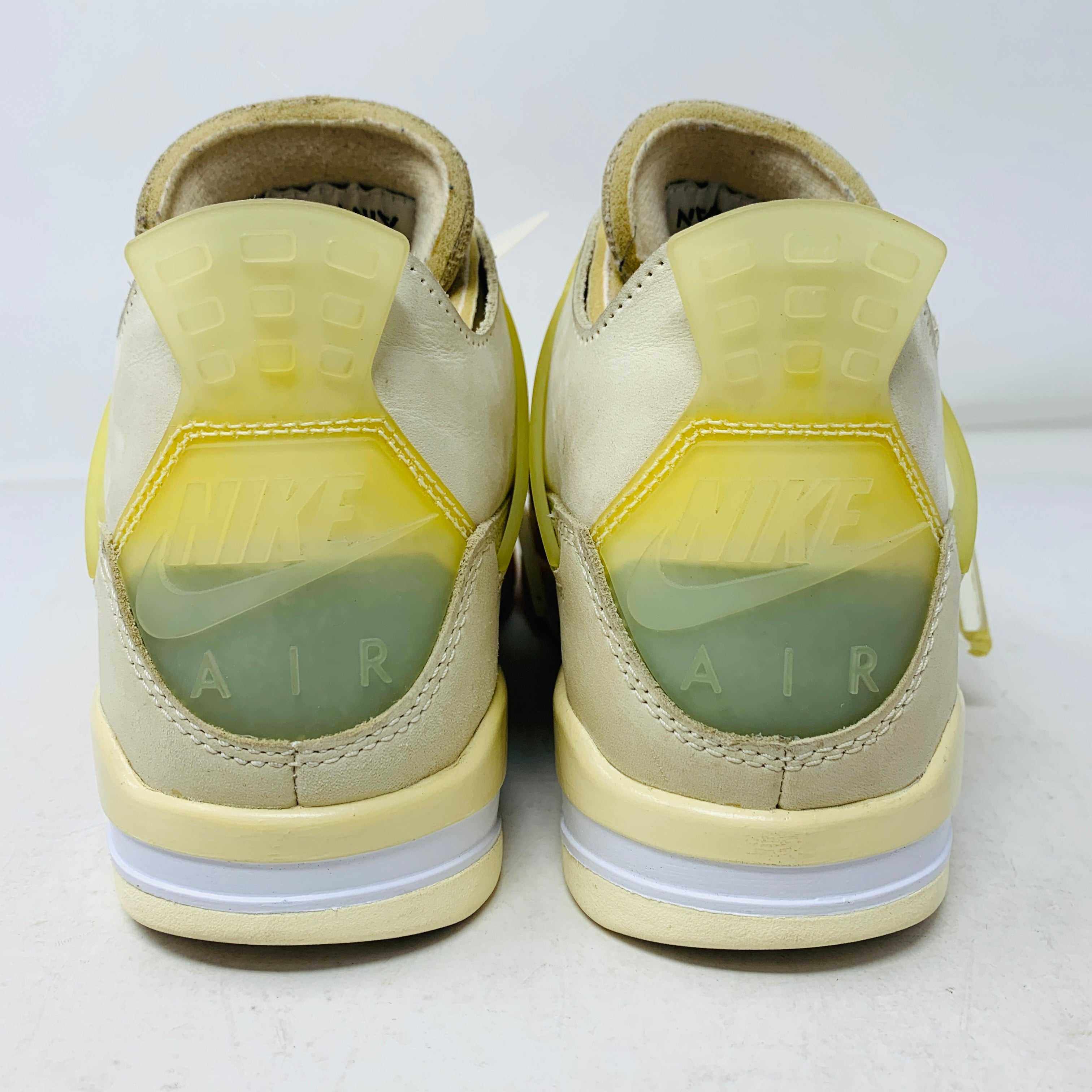 Jordan 4 Retro Off-White Sail (Women's) - Image 5