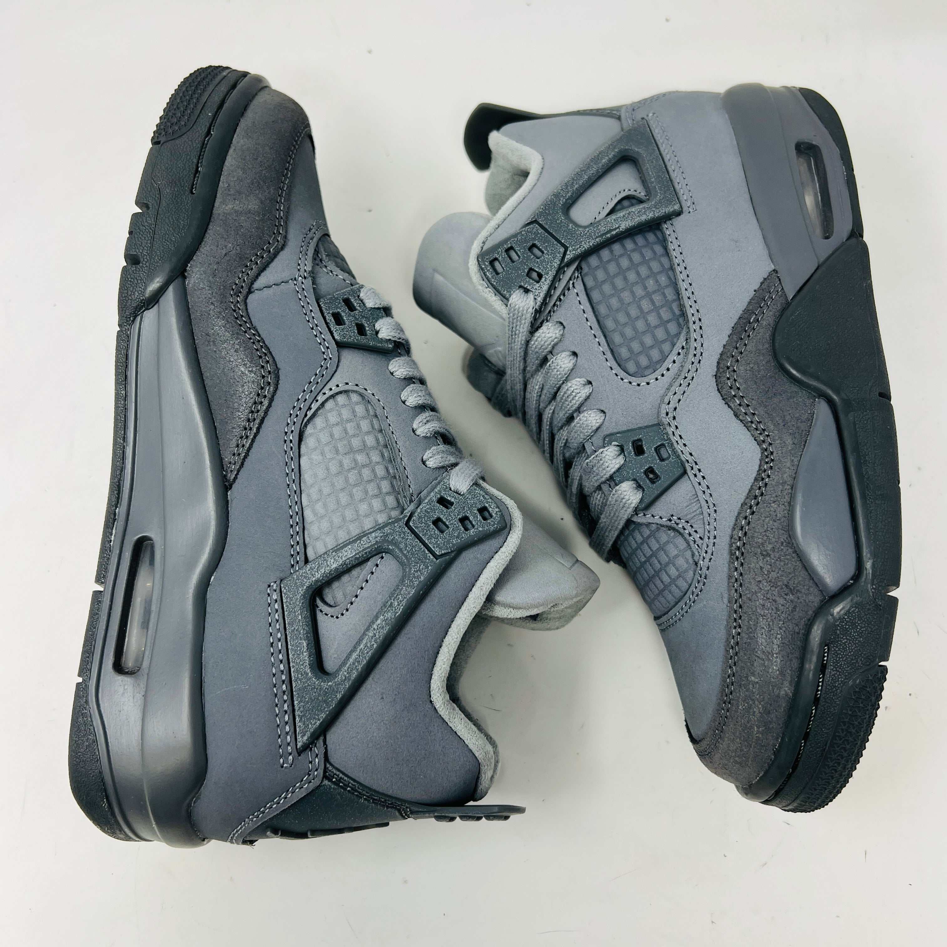 Jordan 4 Retro SE Paris Olympics Wet Cement (GS) - Image 3