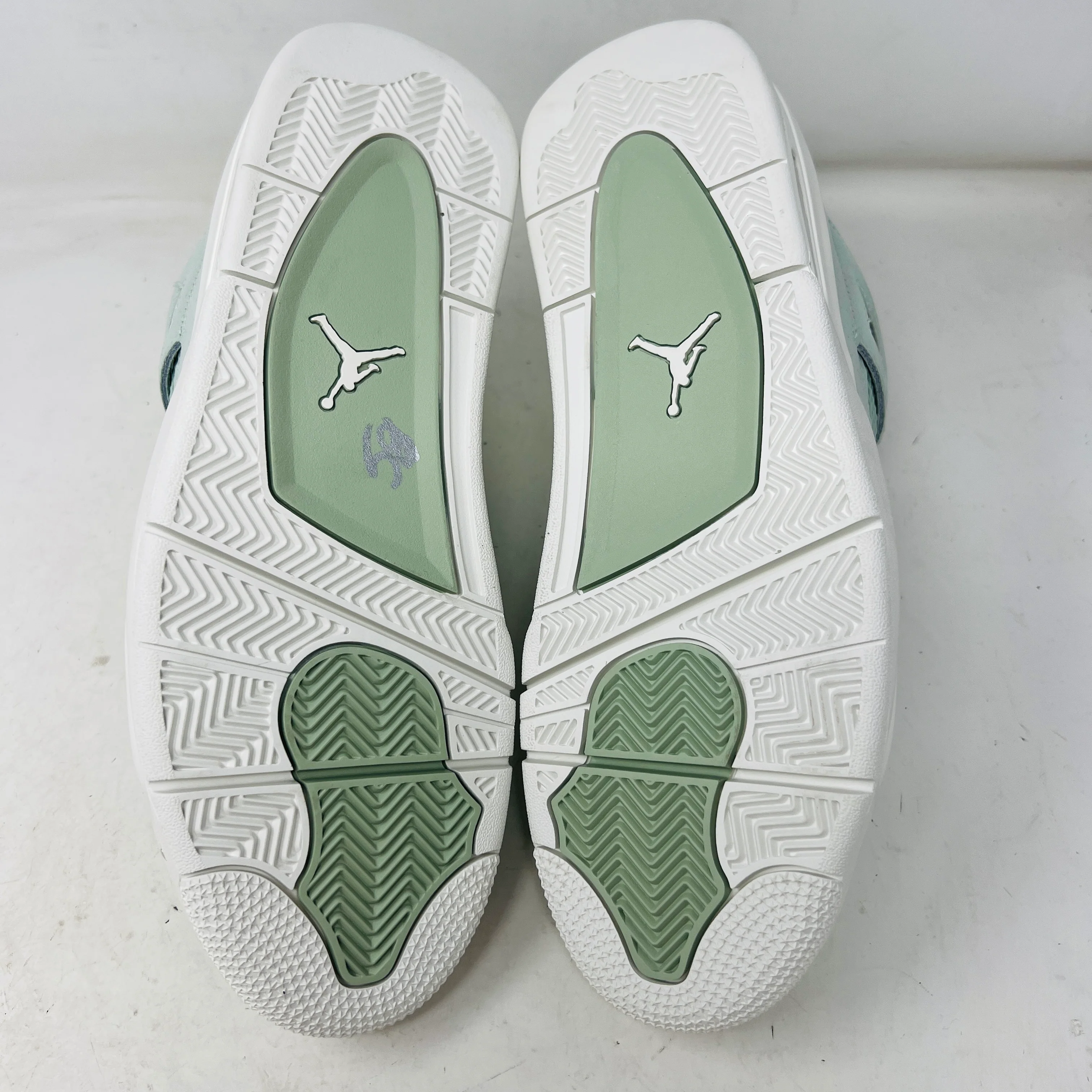 Jordan 4 Retro Seafoam Sail (Women's) - Image 6
