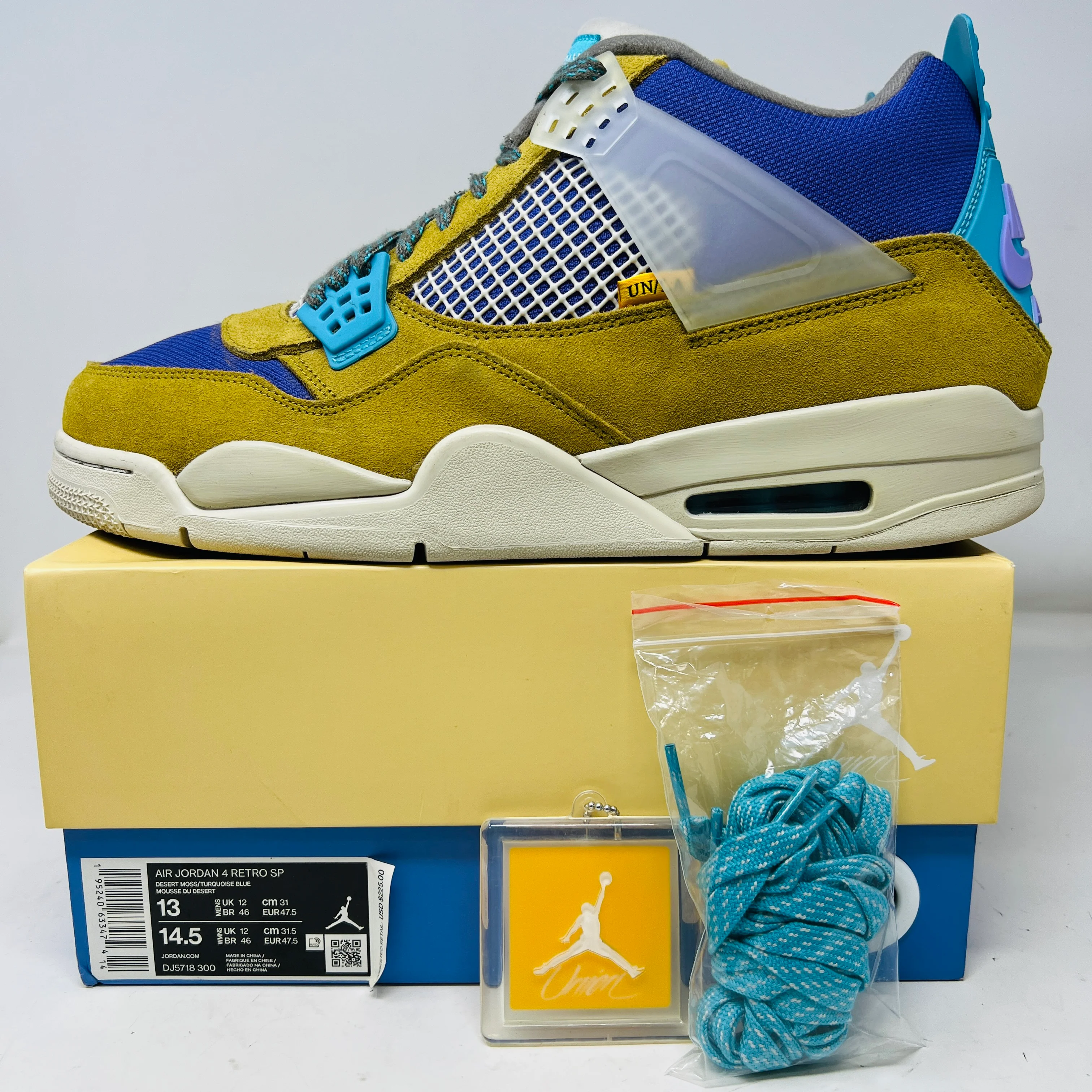 Jordan 4 Retro SP 30th Anniversary Union Desert Moss