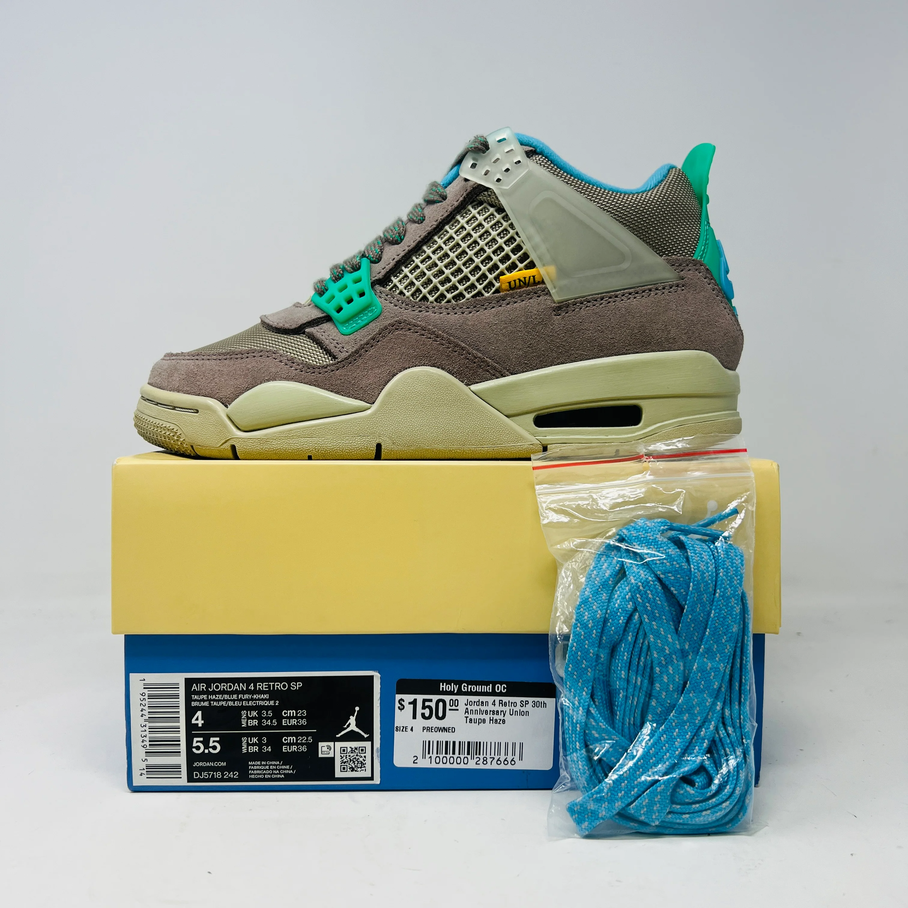 Jordan 4 Retro SP 30th Anniversary Union Taupe Haze - Image 7