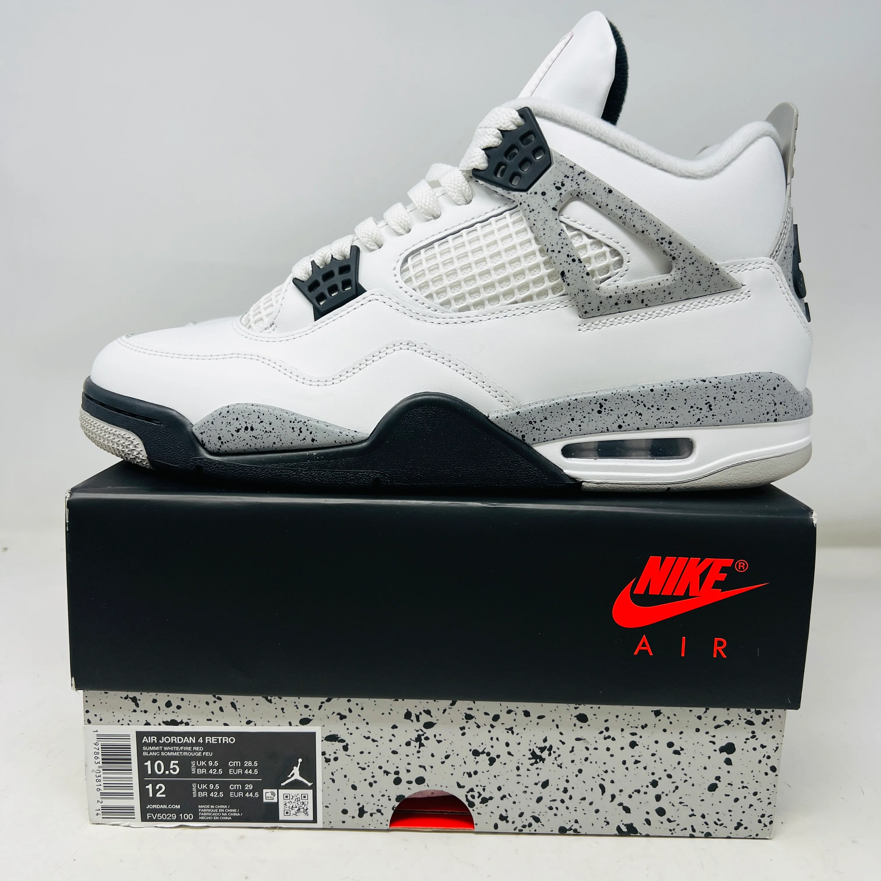 Jordan 4 Retro White Cement (2025)