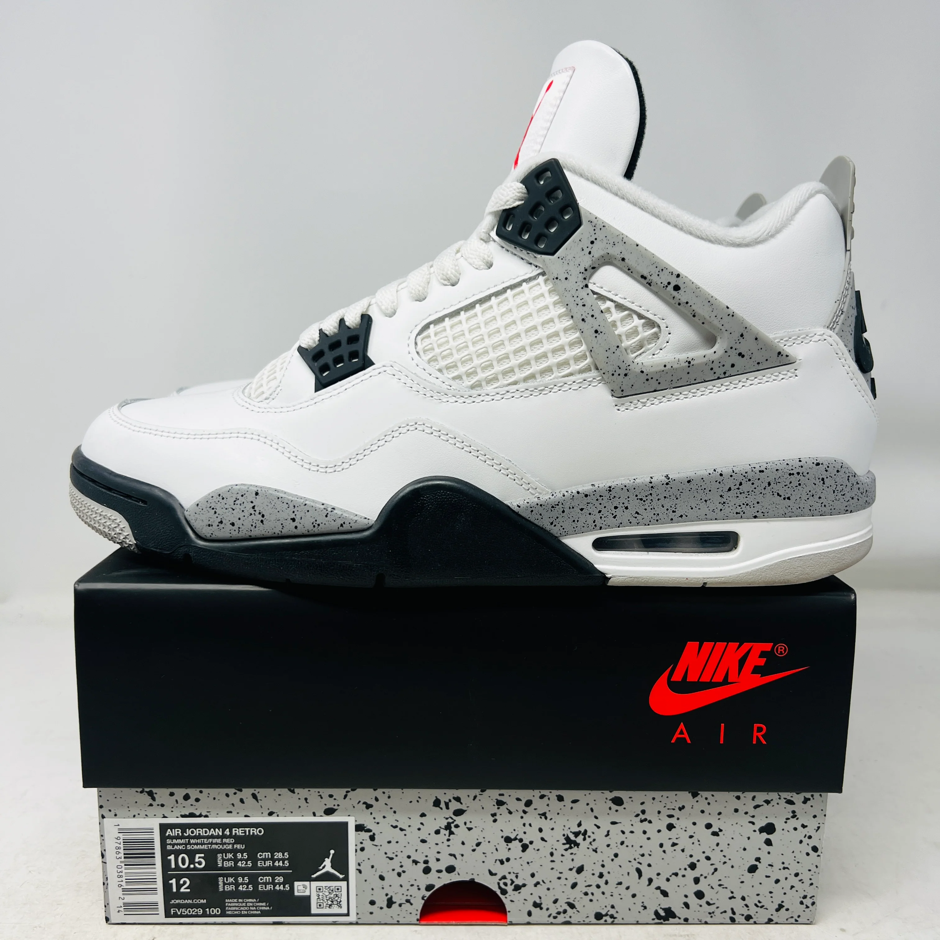 Jordan 4 Retro White Cement (2025)