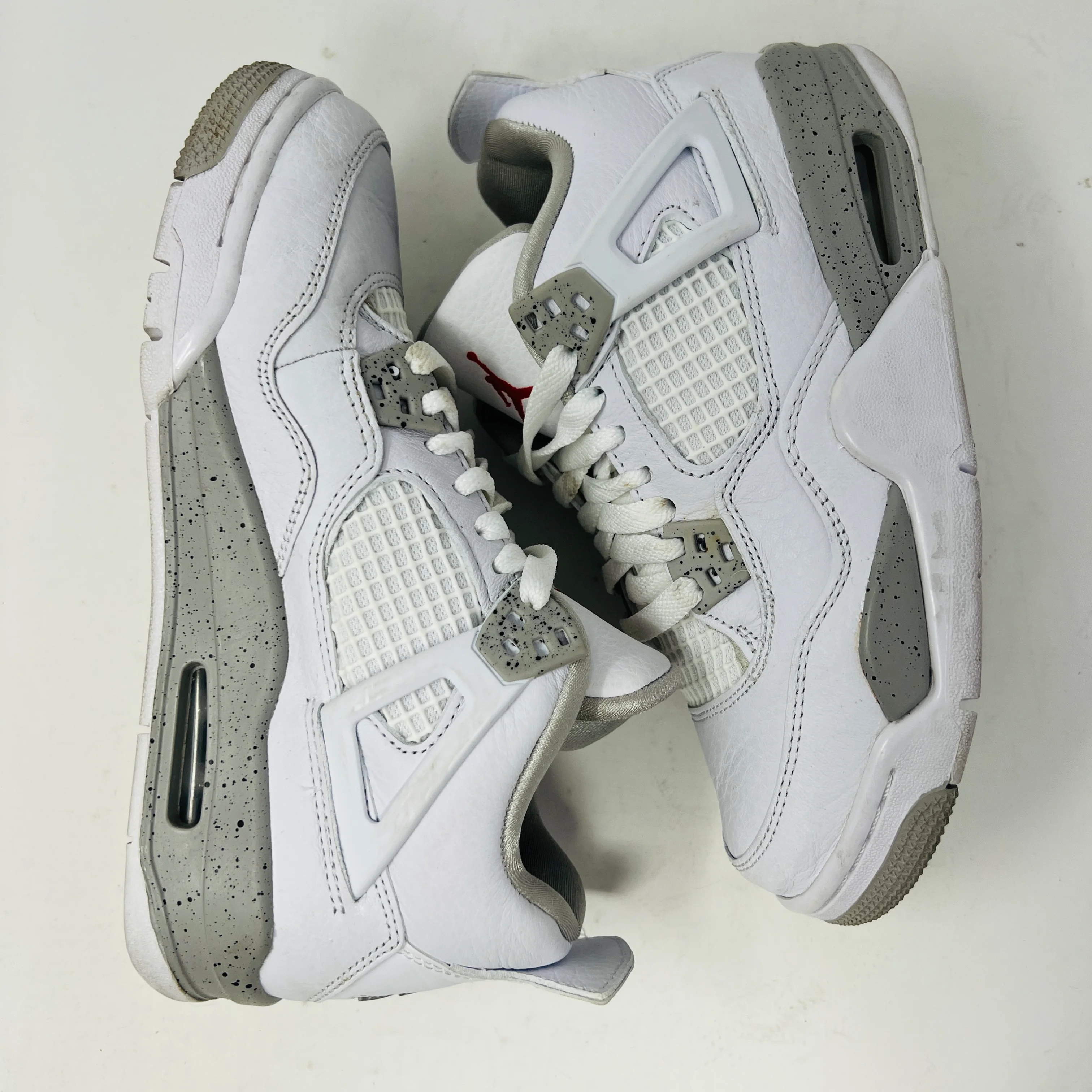 Jordan 4 Retro White Oreo (2021) (GS) - Image 4