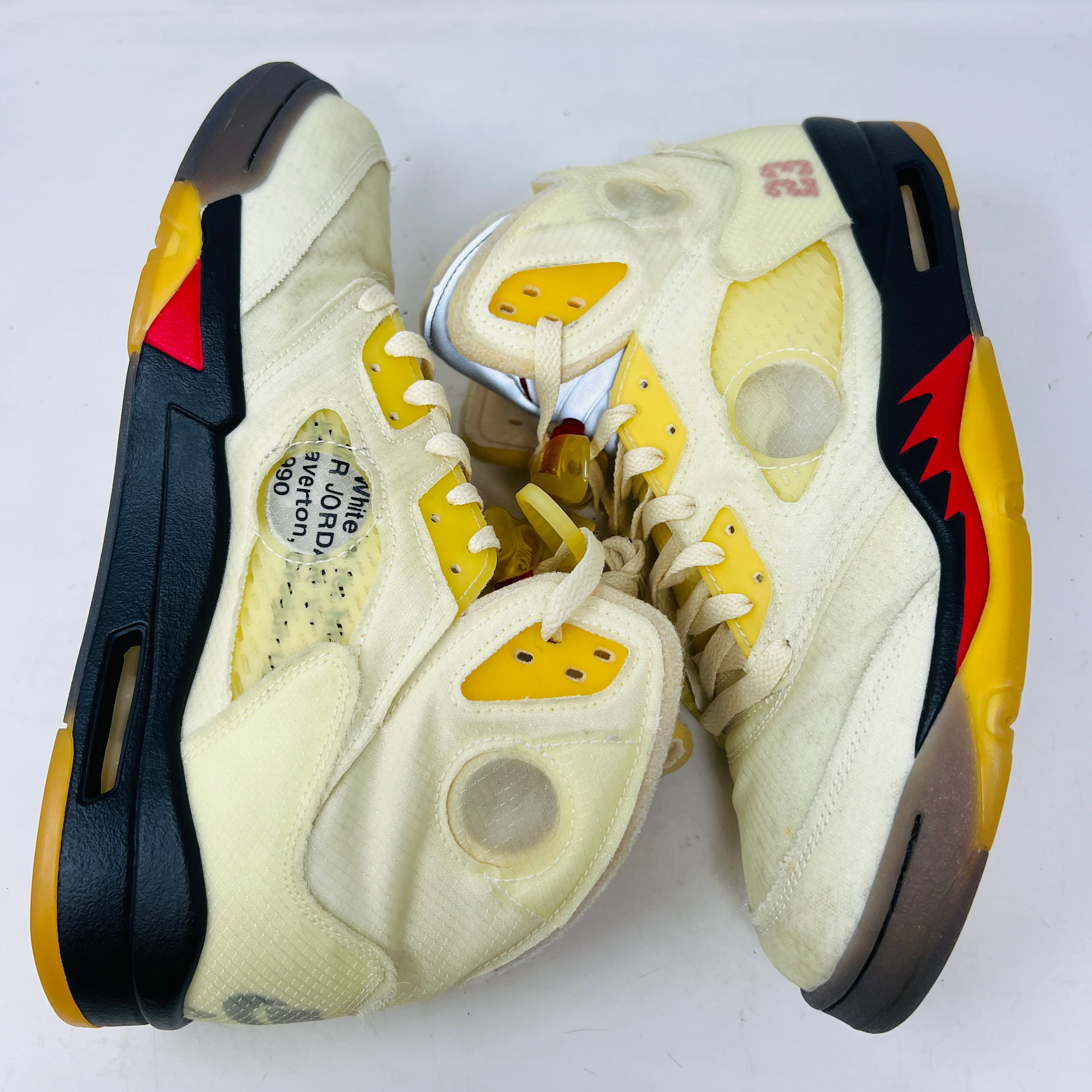 Jordan 5 Retro Off-White Sail - Image 3