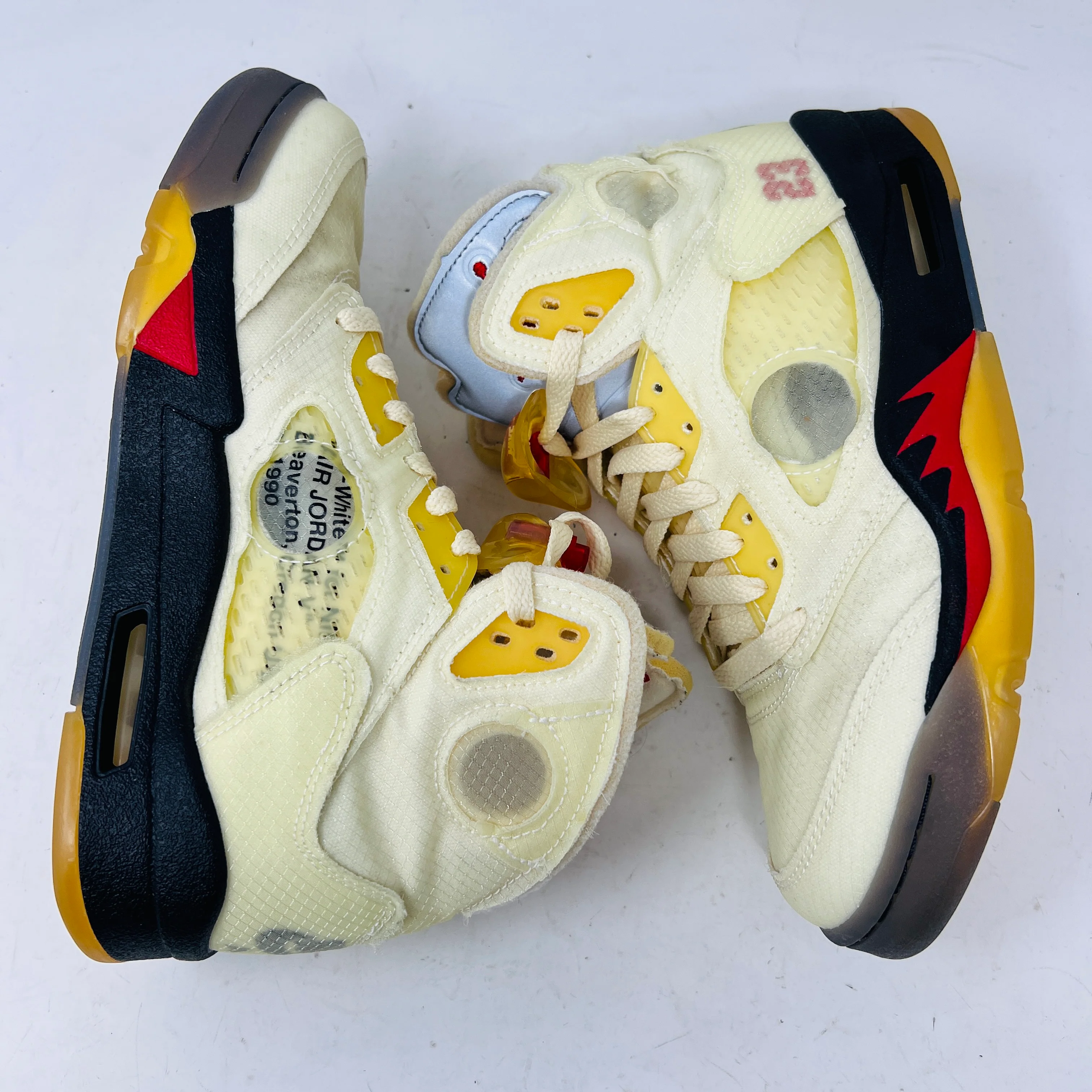 Jordan 5 Retro Off-White Sail - Image 3