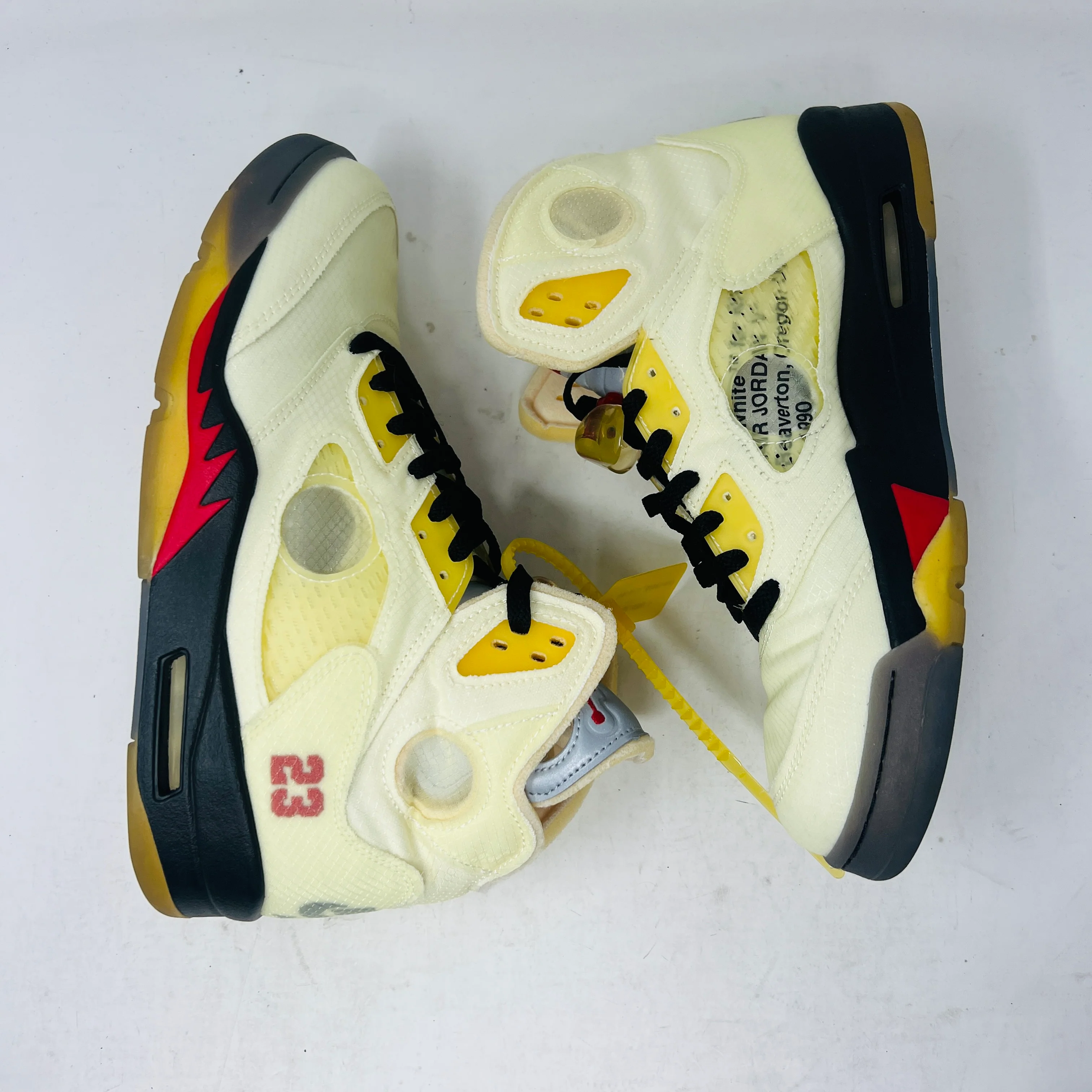 Jordan 5 Retro Off-White Sail - Image 4