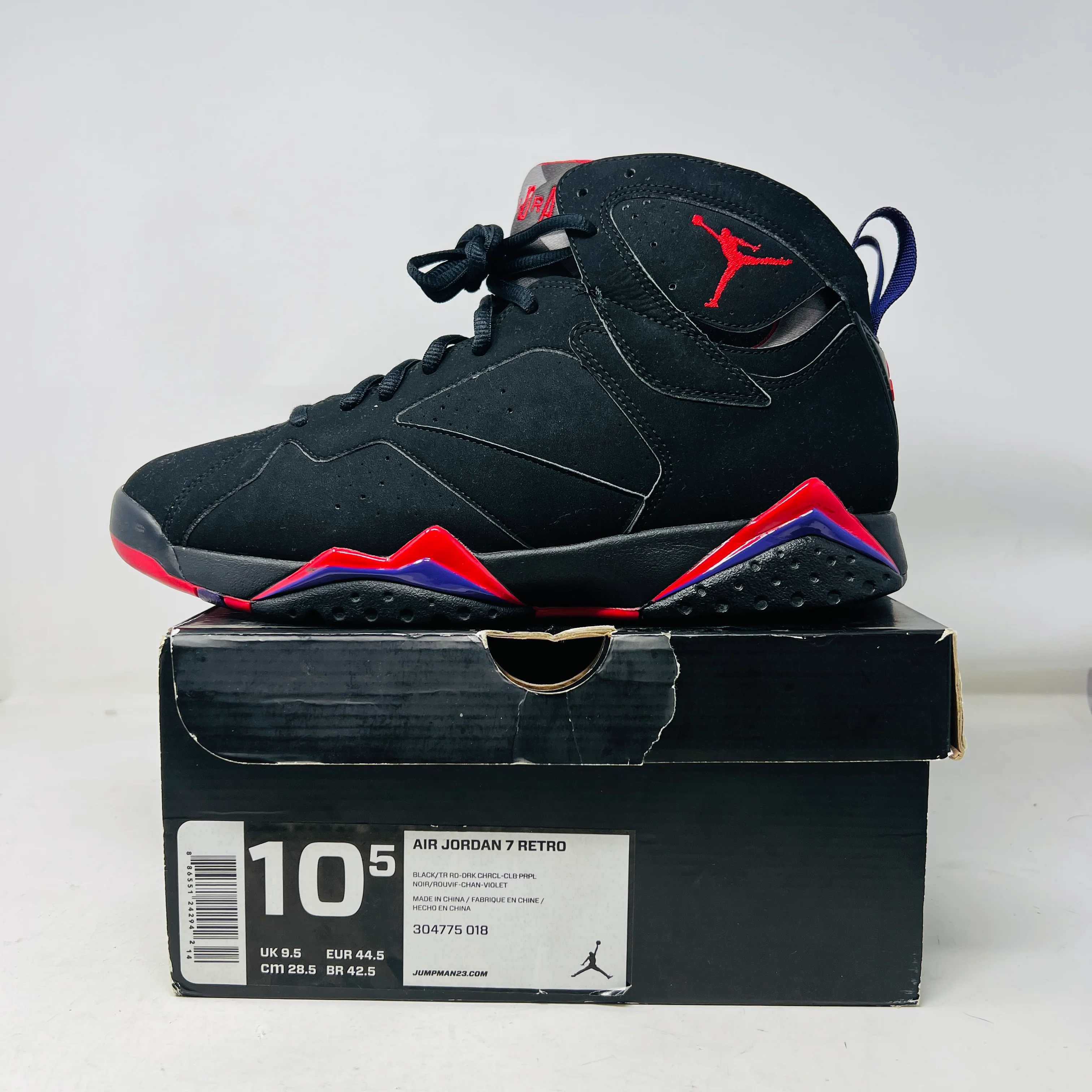 Jordan 7 Retro Raptors (2012)