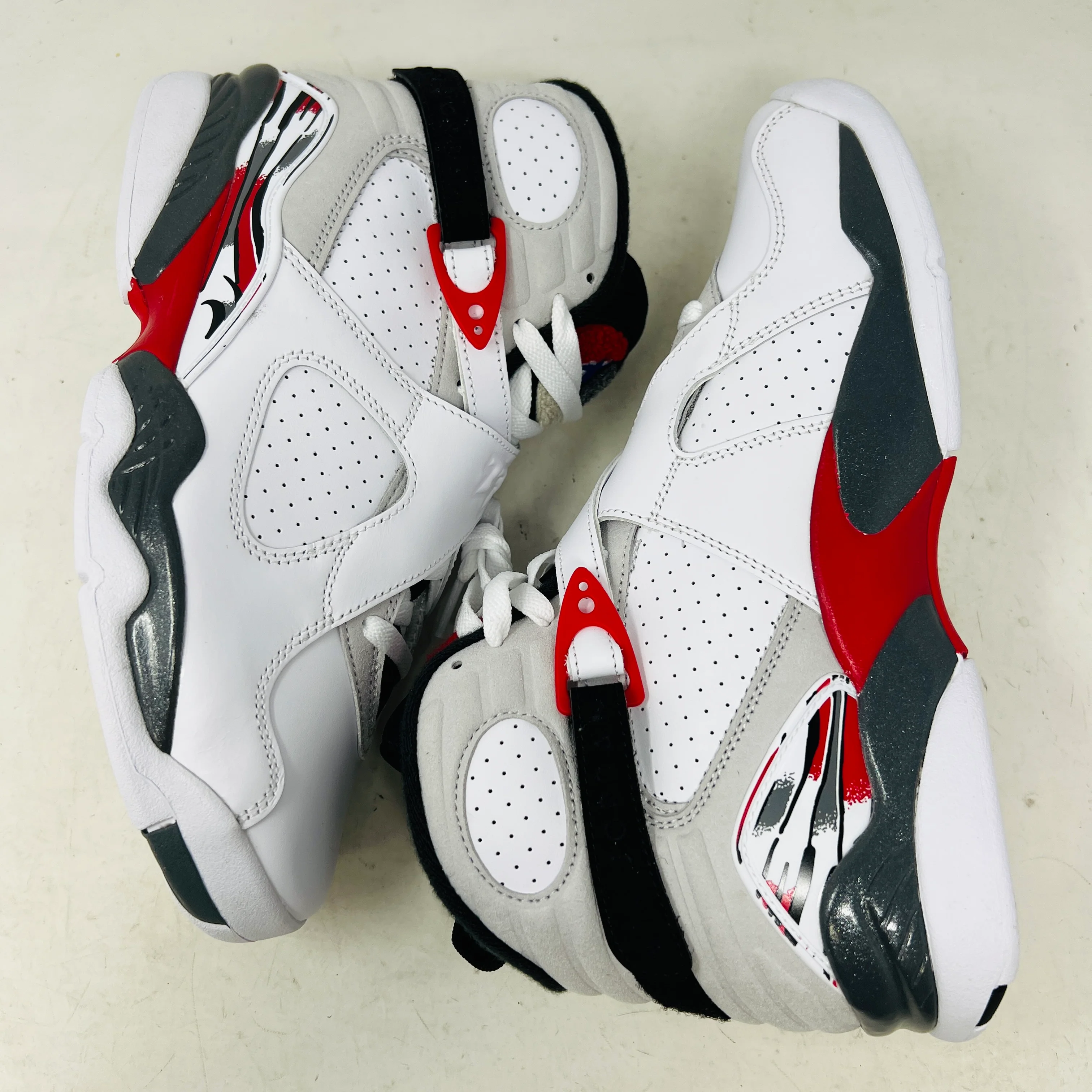 Jordan 8 Retro White True Red (2025) - Image 4