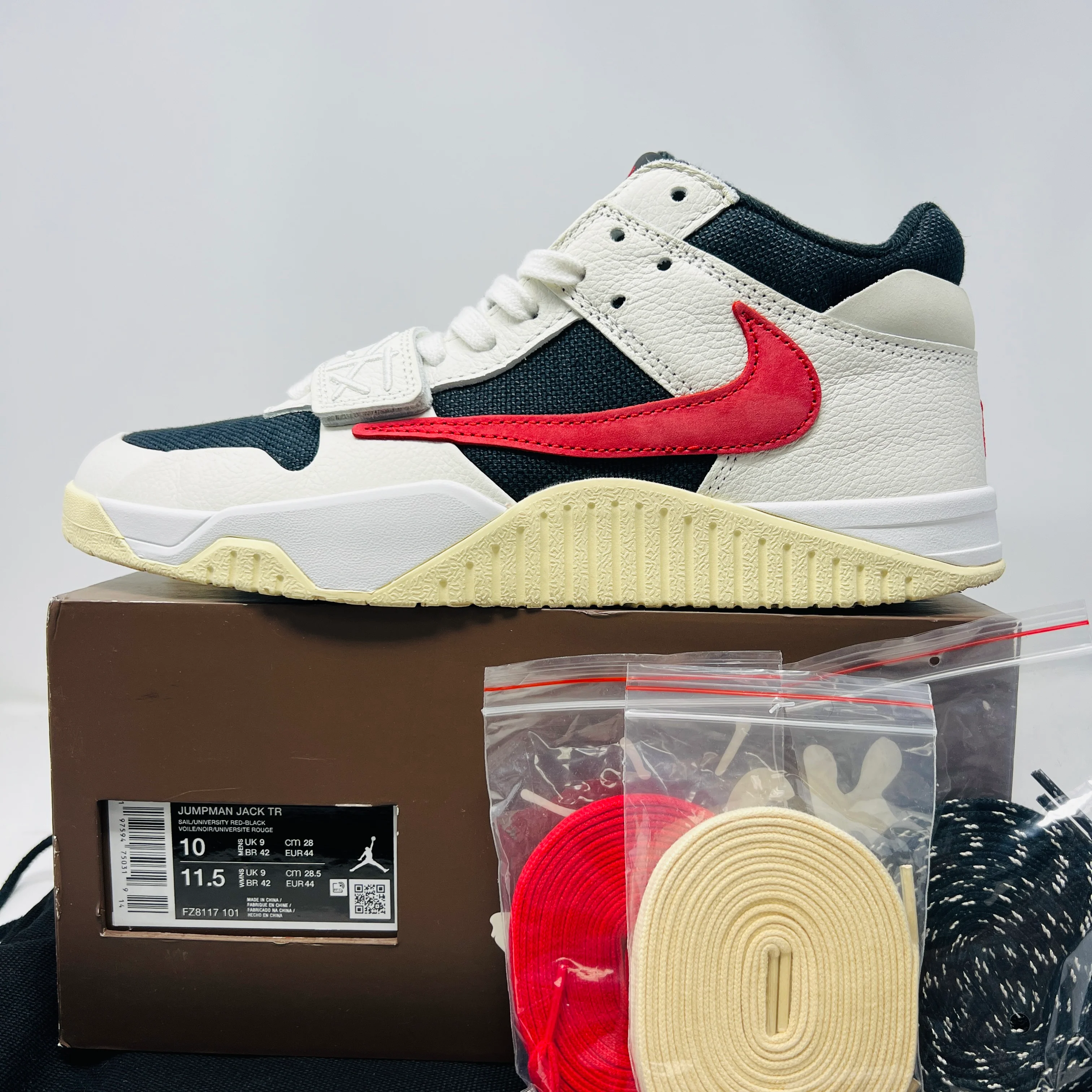 Jordan Jumpman Jack TR Travis Scott University Red