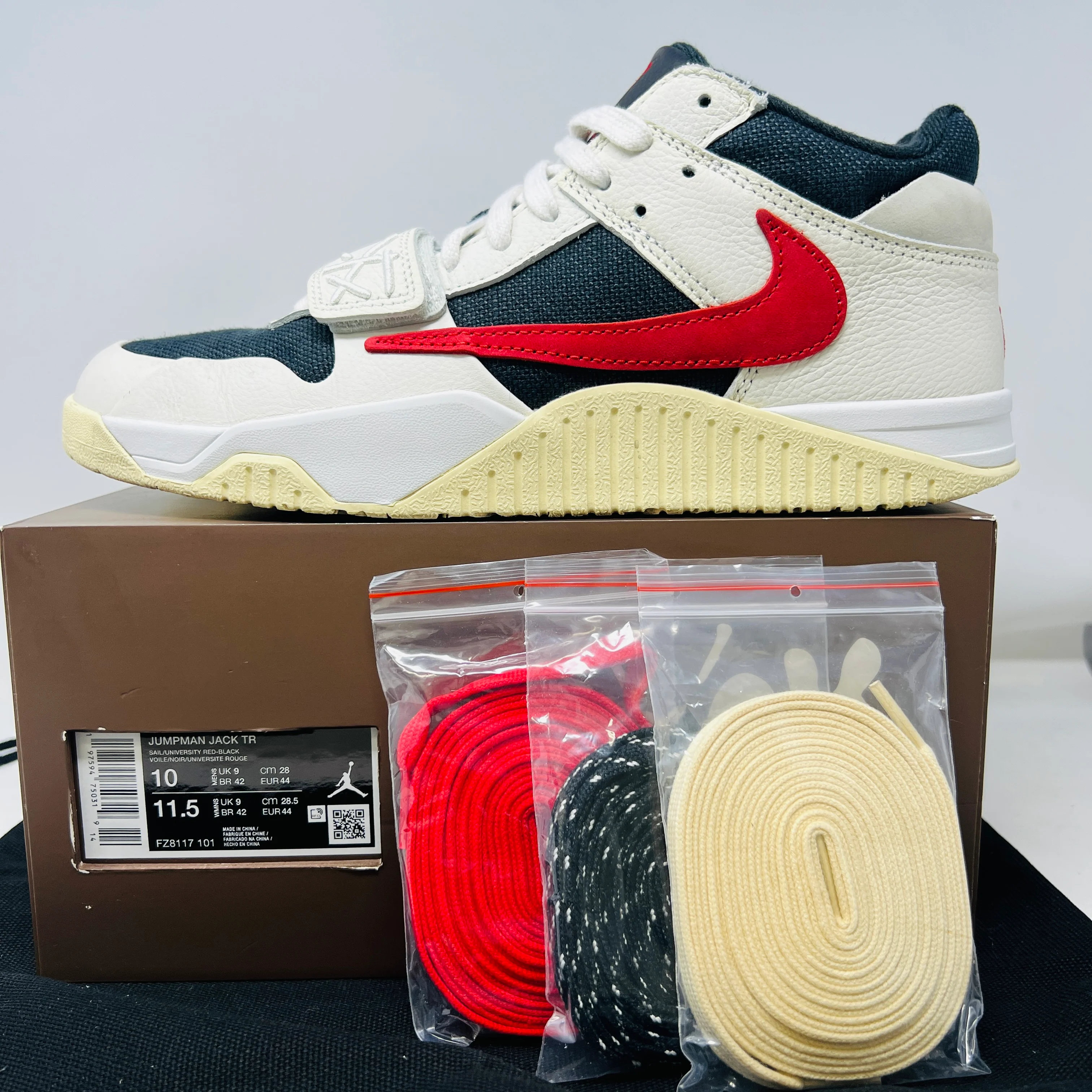Jordan Jumpman Jack TR Travis Scott University Red