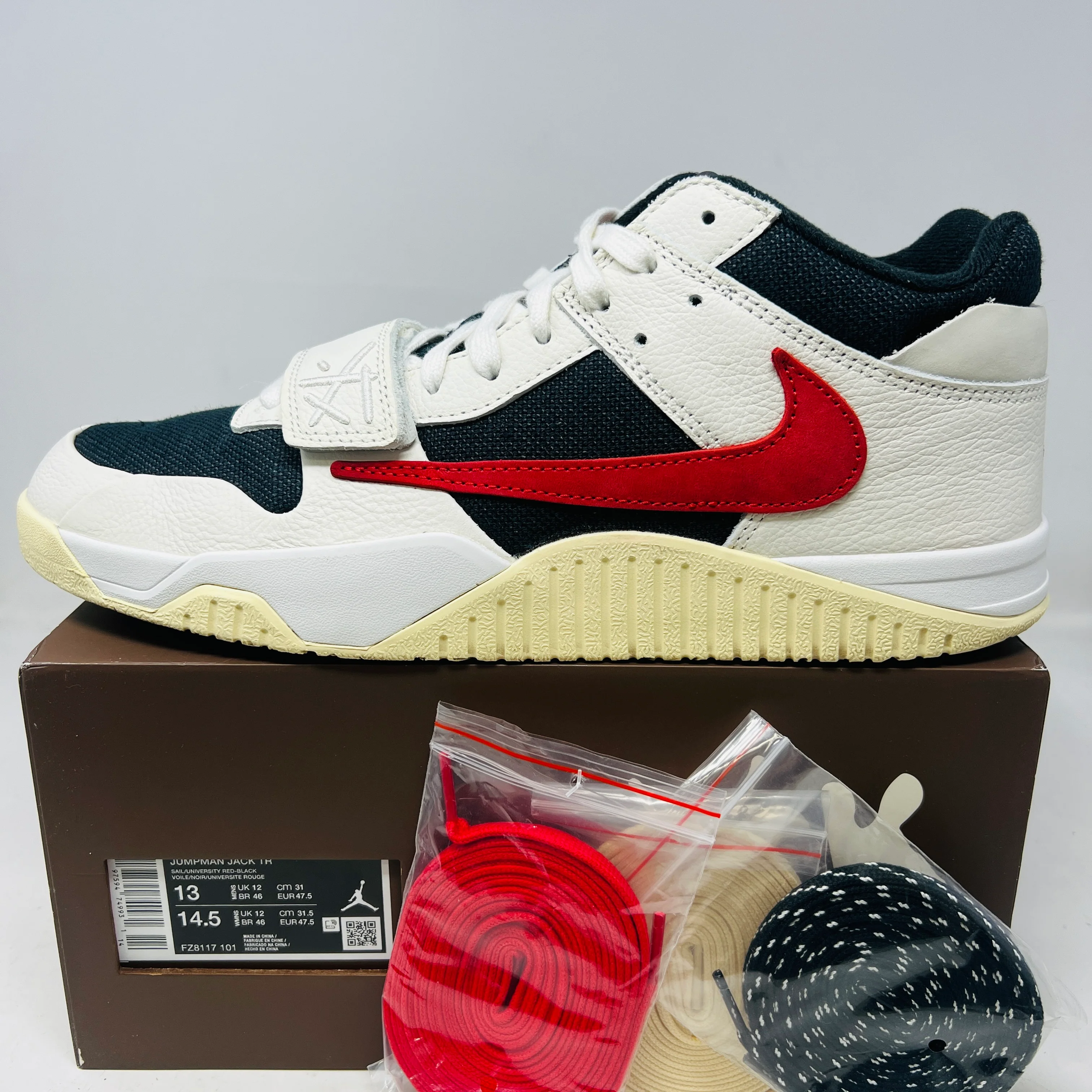 Jordan Jumpman Jack TR Travis Scott University Red