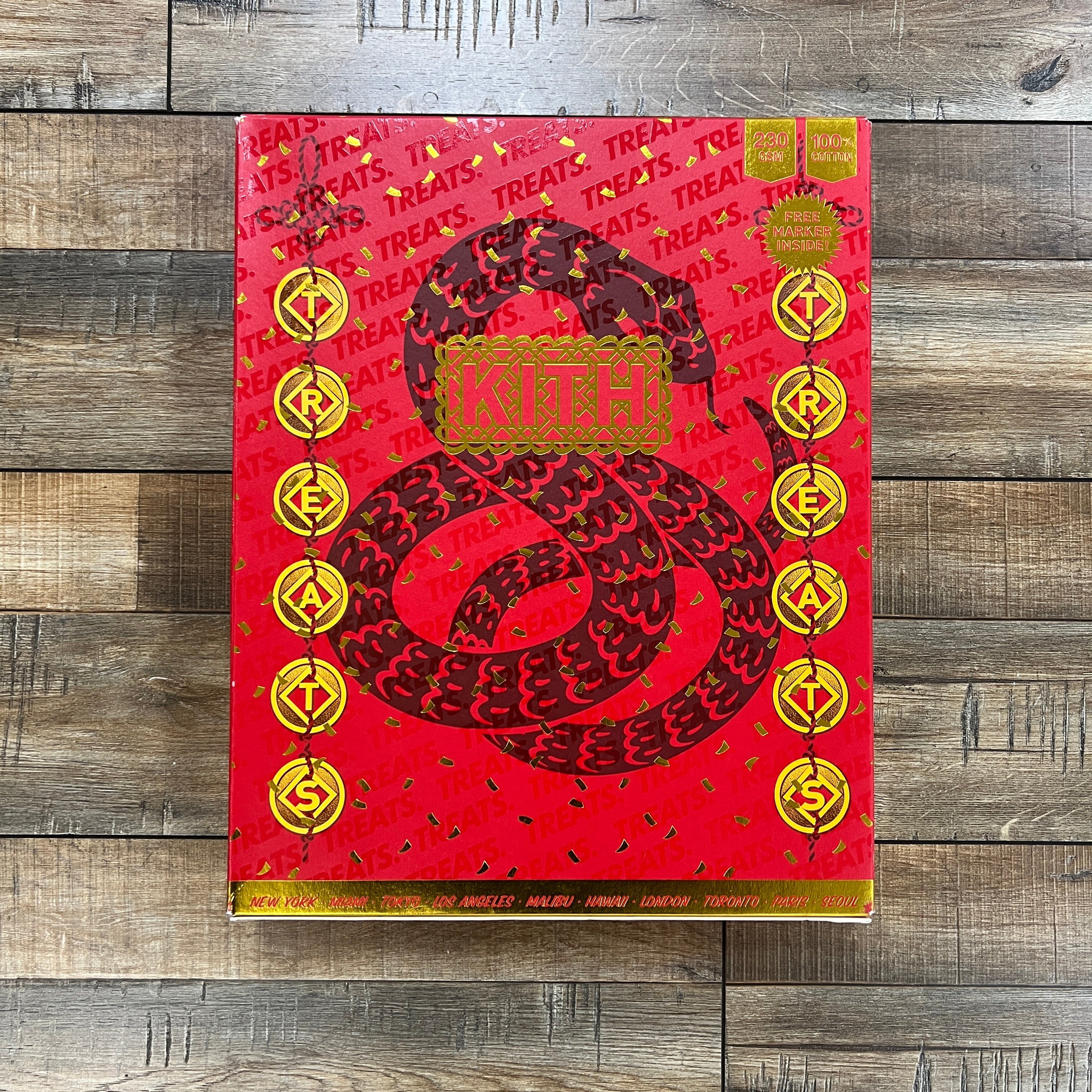 Kith Treats Year Of The Snake Tee 'White' - Image 3