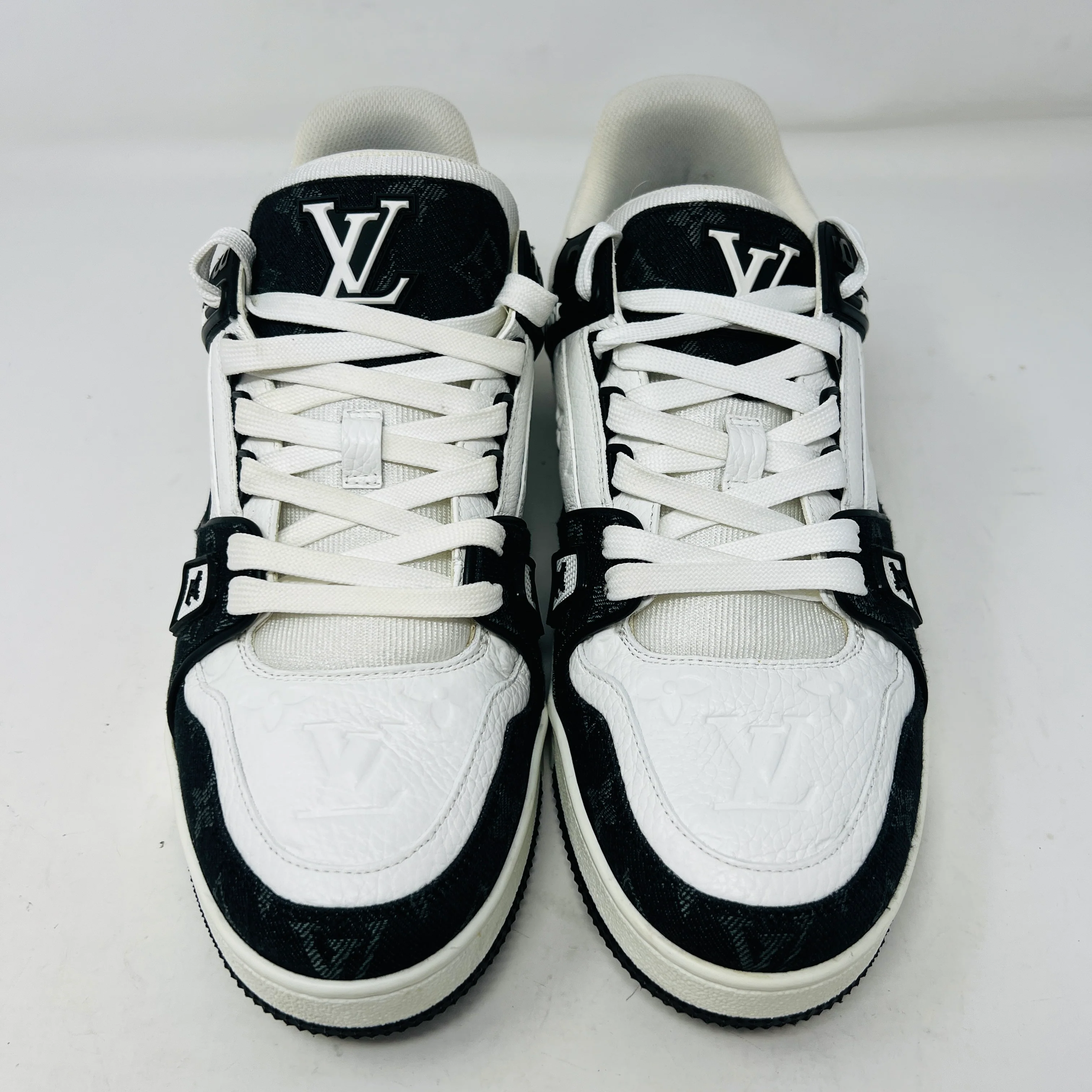 Louis Vuitton LV Trainer White Black - Image 2