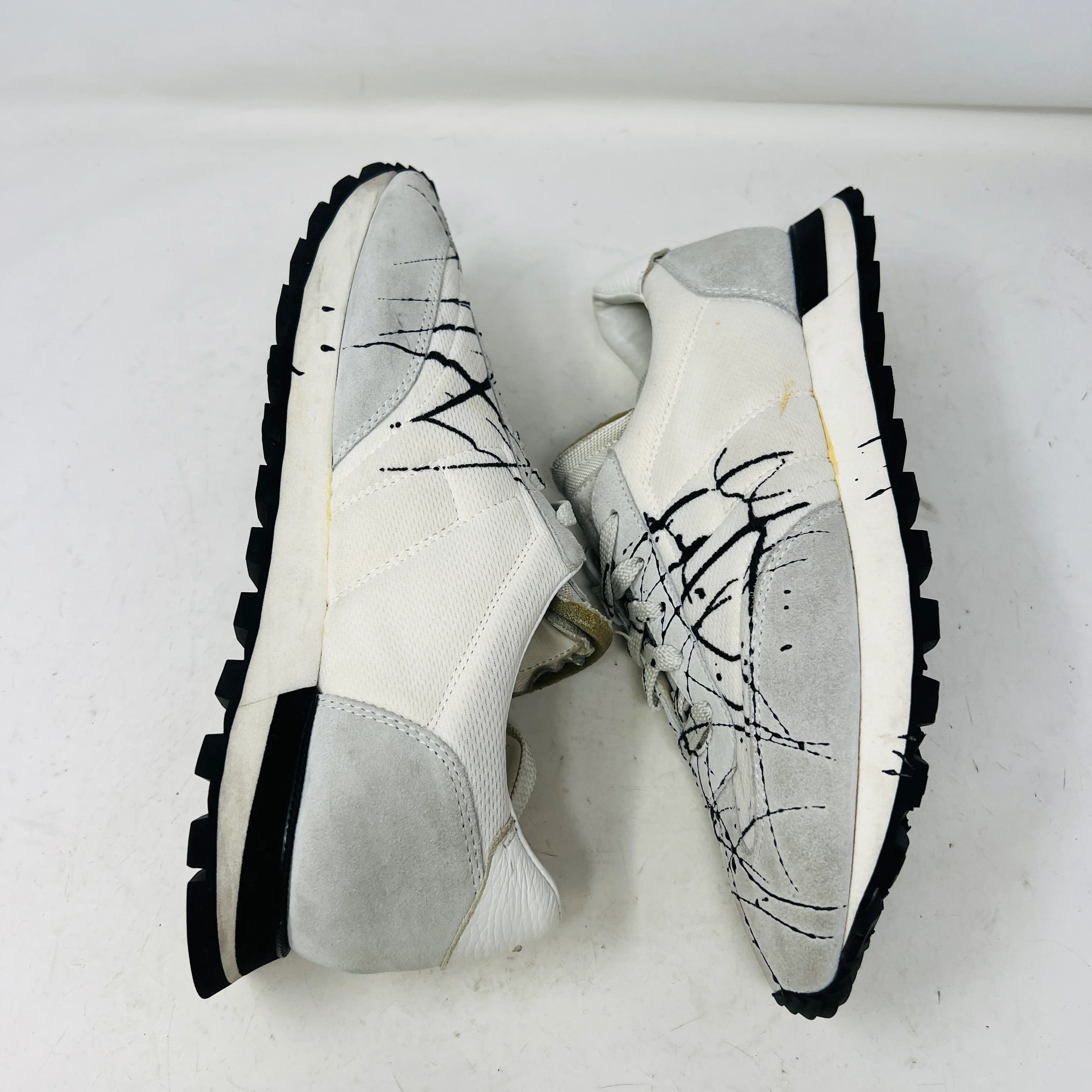 Maison Margiela Panelled Retro Runner "Splatter" - Image 4