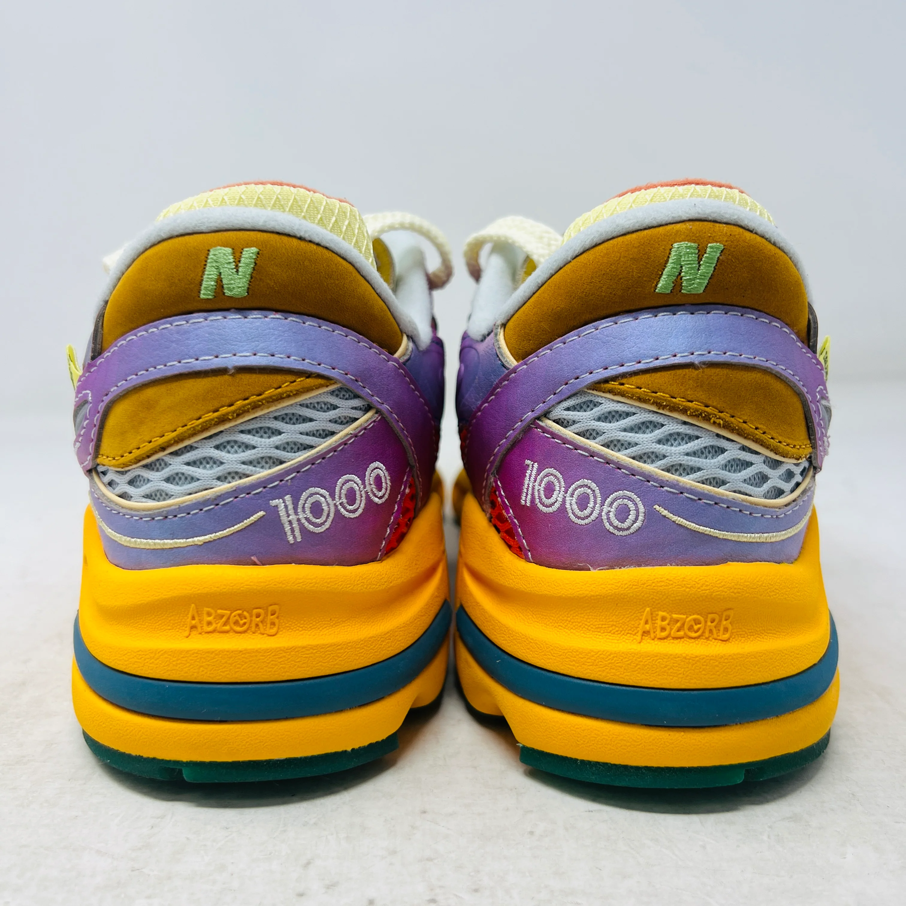 New Balance 1000 Salehe Bembury Fog Be The Cloud Berry - Image 5