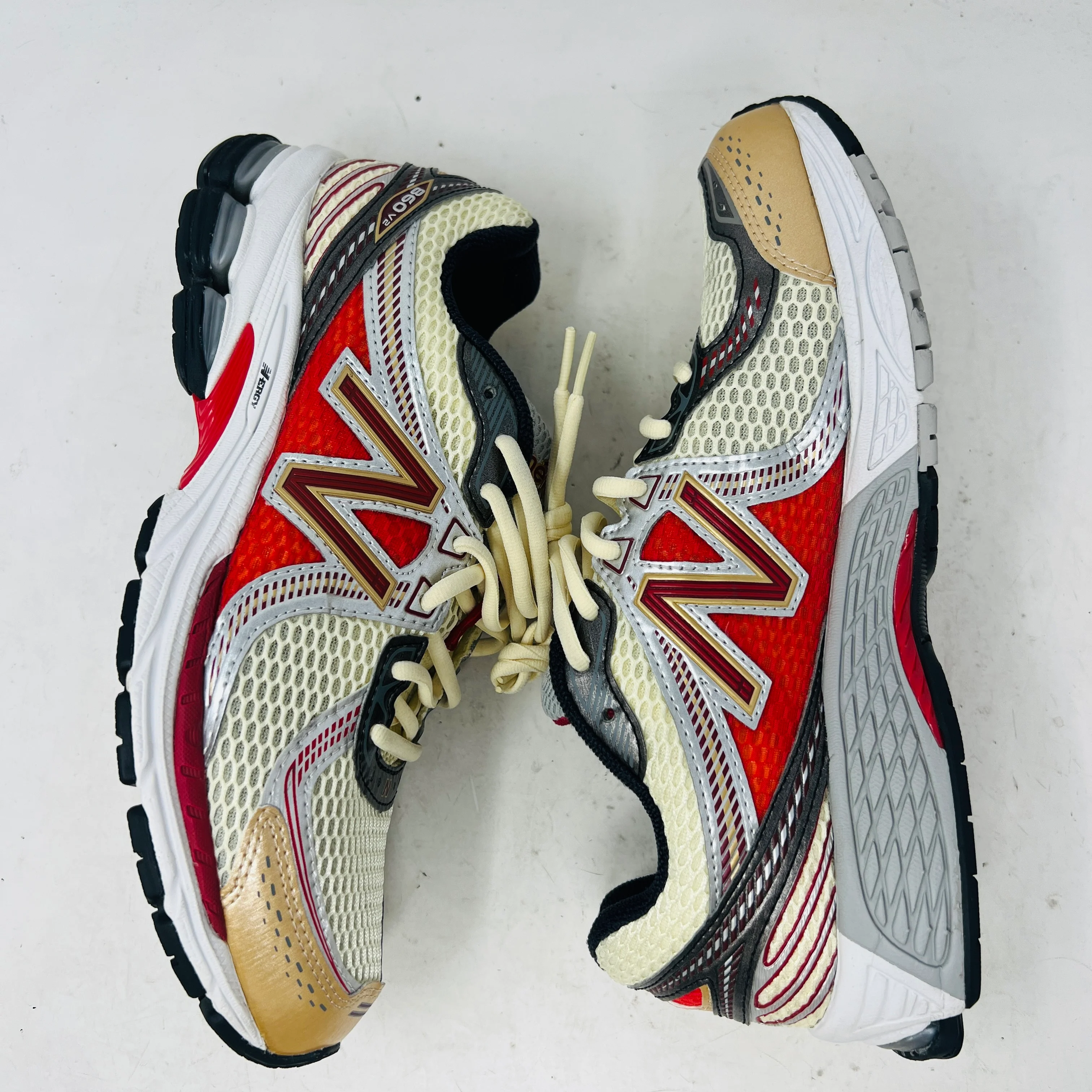 New Balance 860v2 Aime Leon Dore Red - Image 3