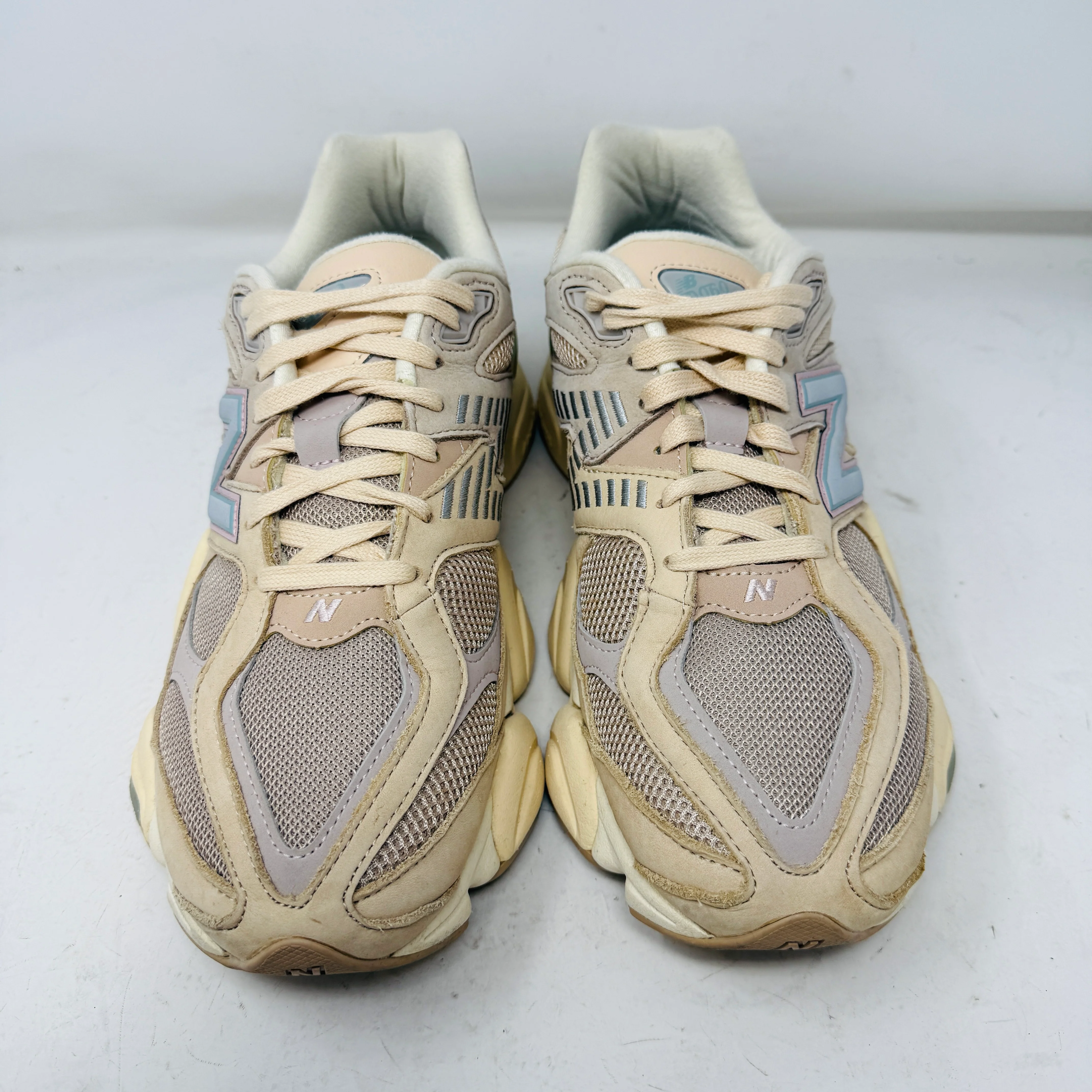 New Balance 9060 Ivory Cream Pink Sand - Image 2