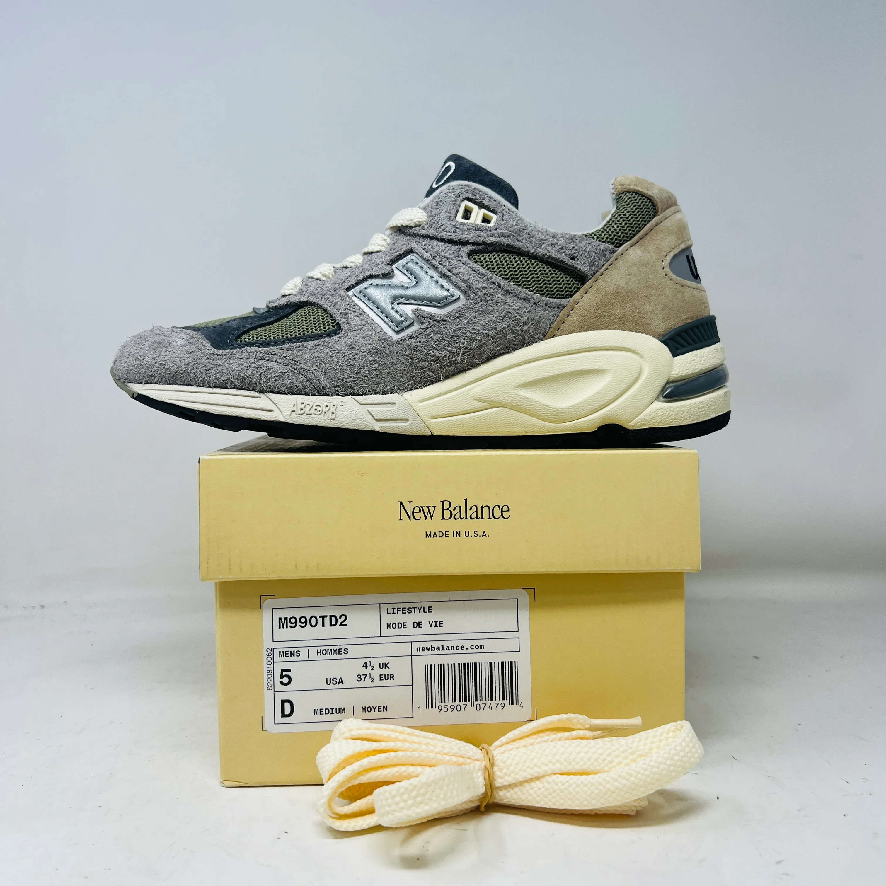 New Balance 990v2 MiUSA Teddy Santis Marblehead Incense