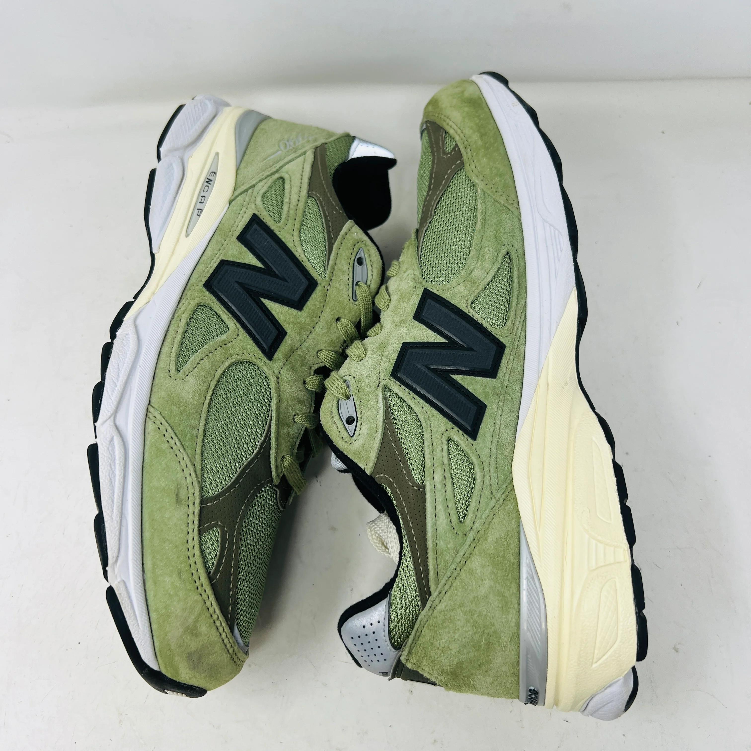 New Balance 990v3 MiUSA JJJJound Olive - Image 3