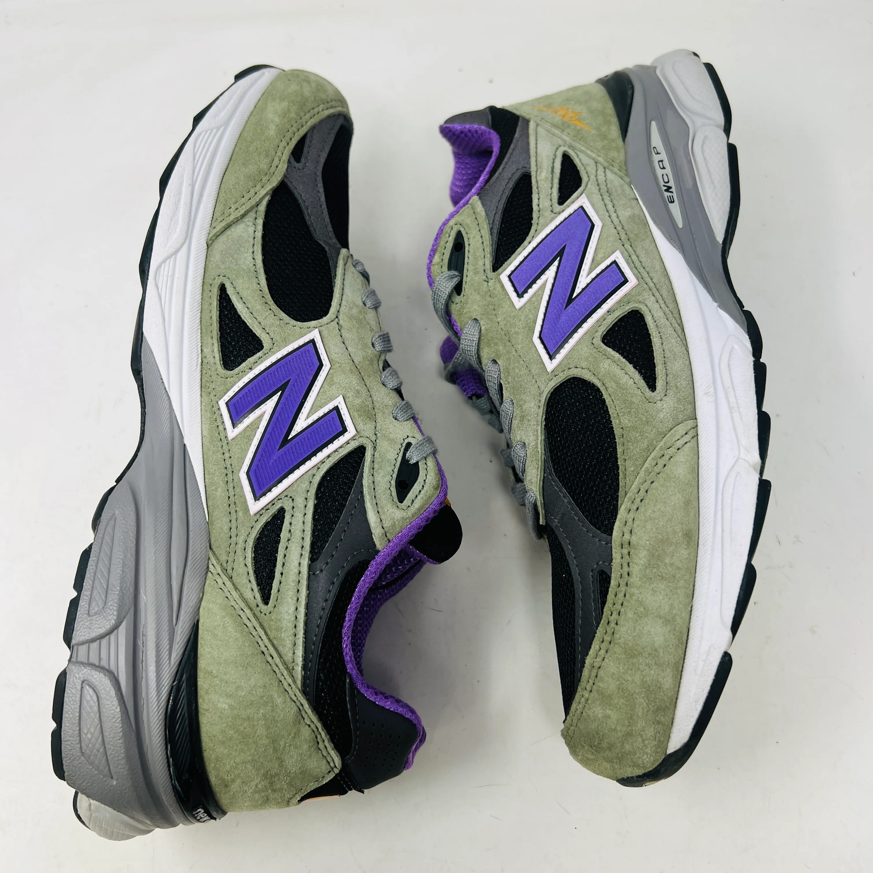 New Balance 990v3 MiUSA Teddy Santis Olive Leaf - Image 3