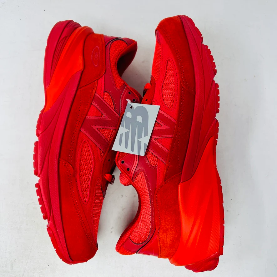 New Balance 990v6 MiUSA Joe Freshgoods Paris Red - Image 3