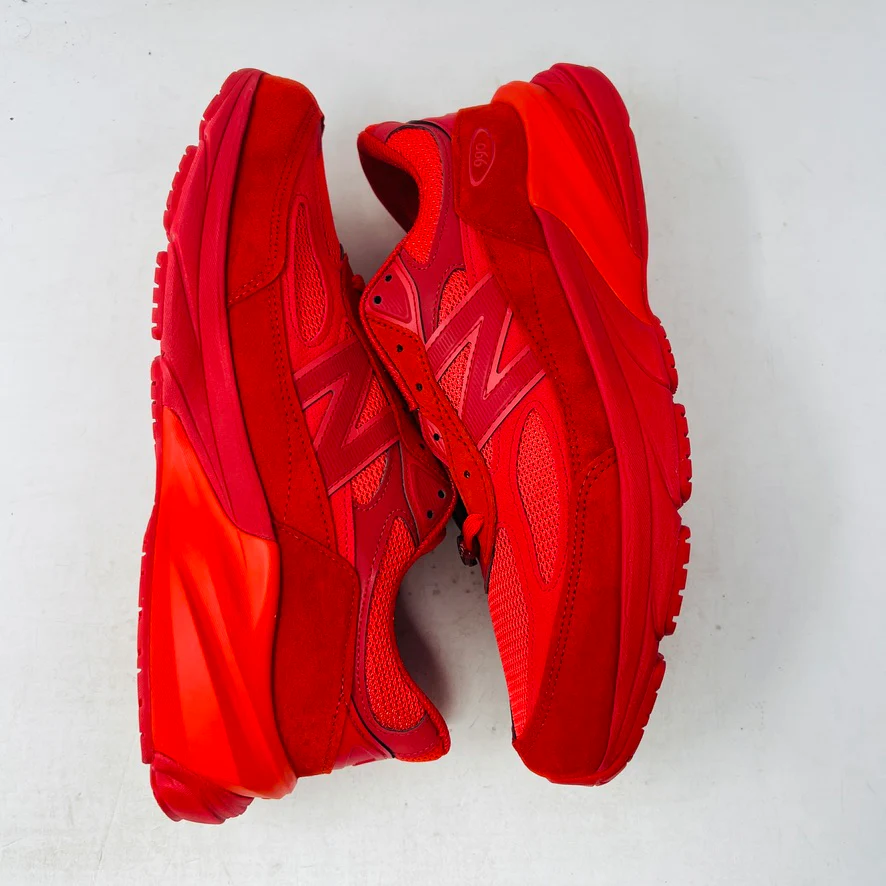 New Balance 990v6 MiUSA Joe Freshgoods Paris Red - Image 4