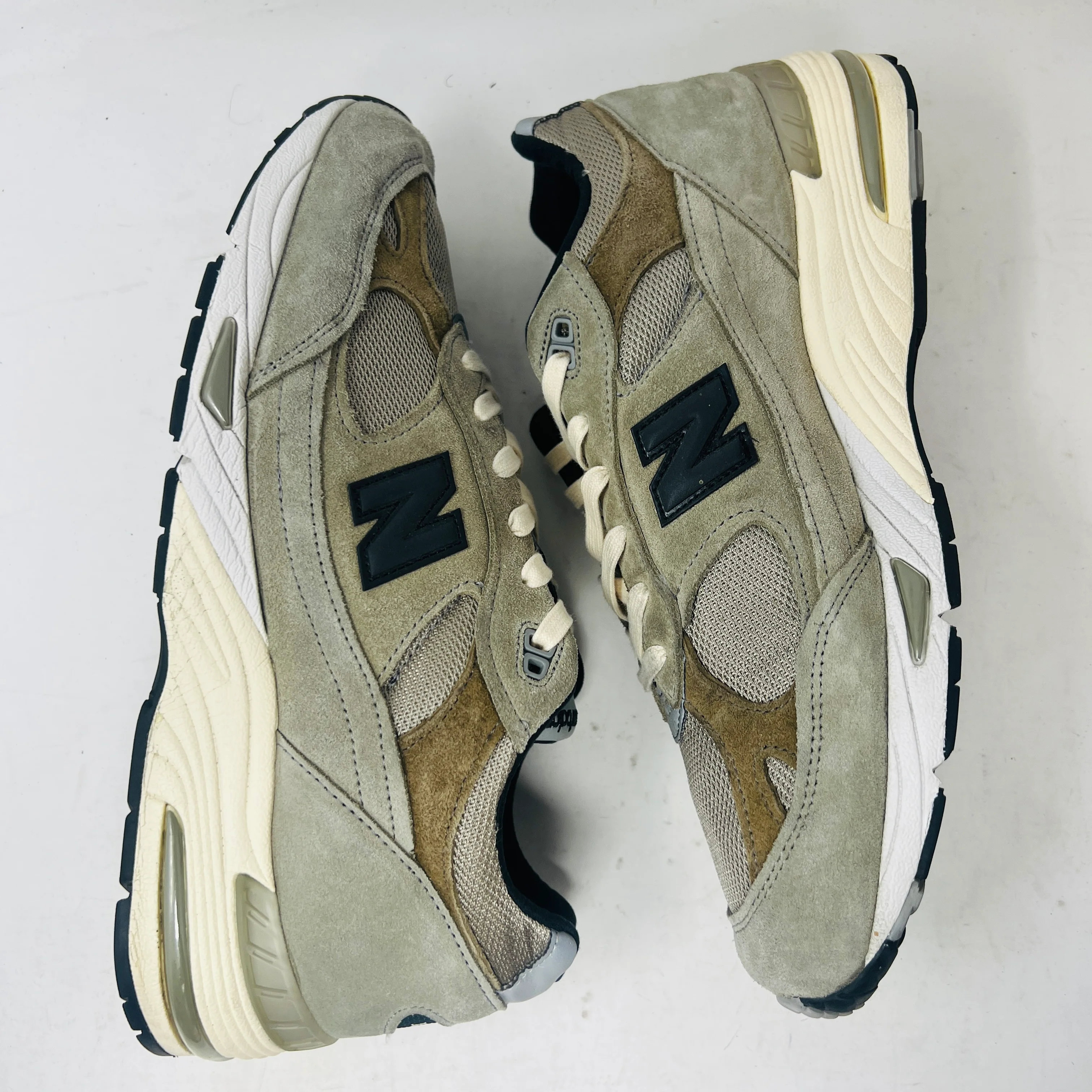 New Balance 991 MiUK JJJJound Grey Olive - Image 4