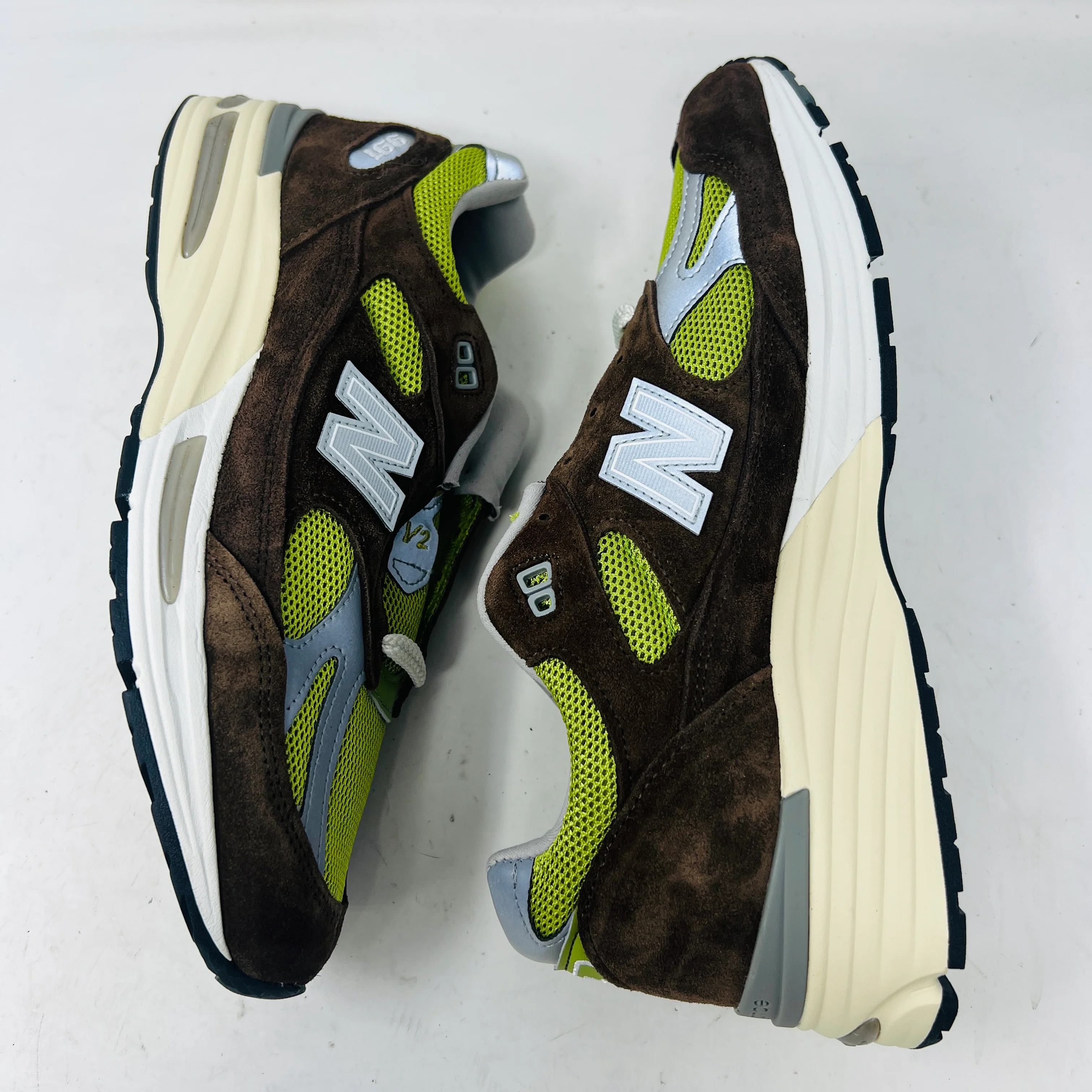 New Balance 991v2 MiUK Daniëlle Cathari x Kith Reverse Matcha - Image 4