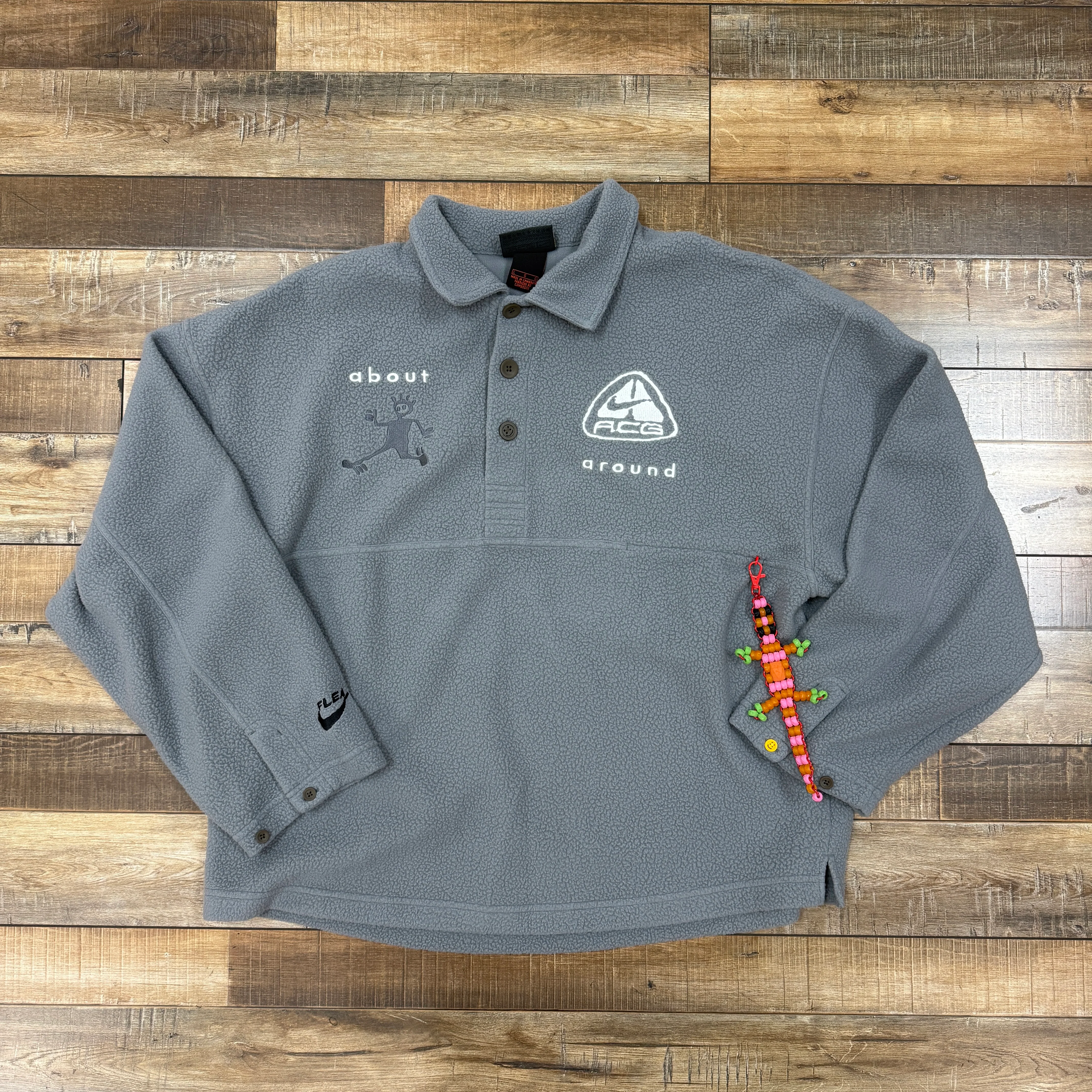 Nike ACG x CPFM L/S Polo Grey