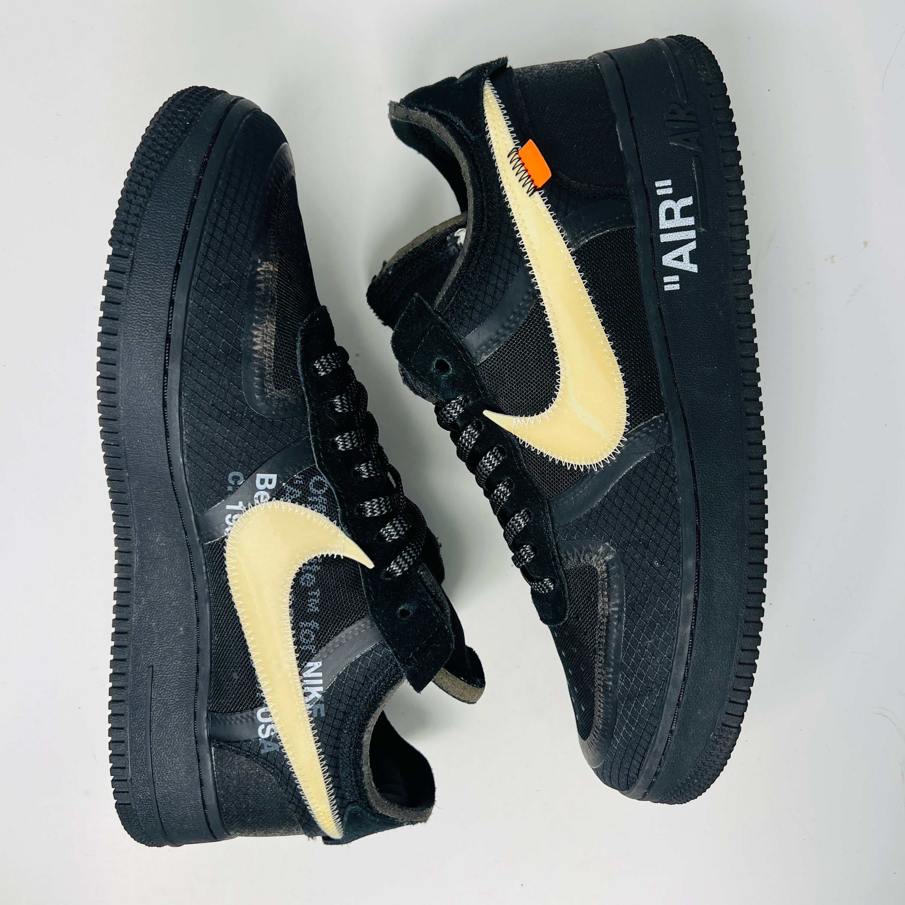Nike Air Force 1 Low Off-White Black White - Image 4