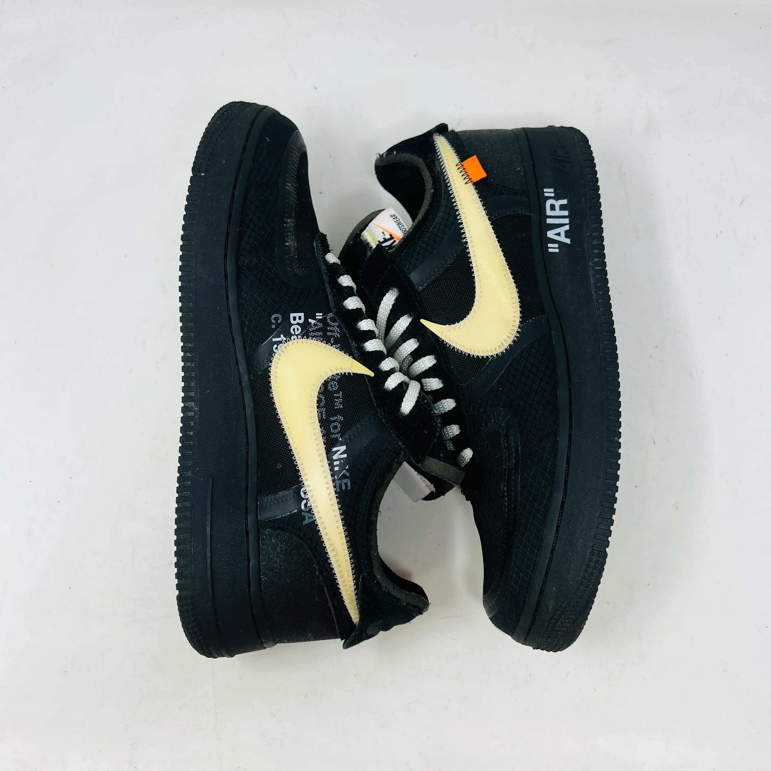 Nike Air Force 1 Low Off-White Black White - Image 3