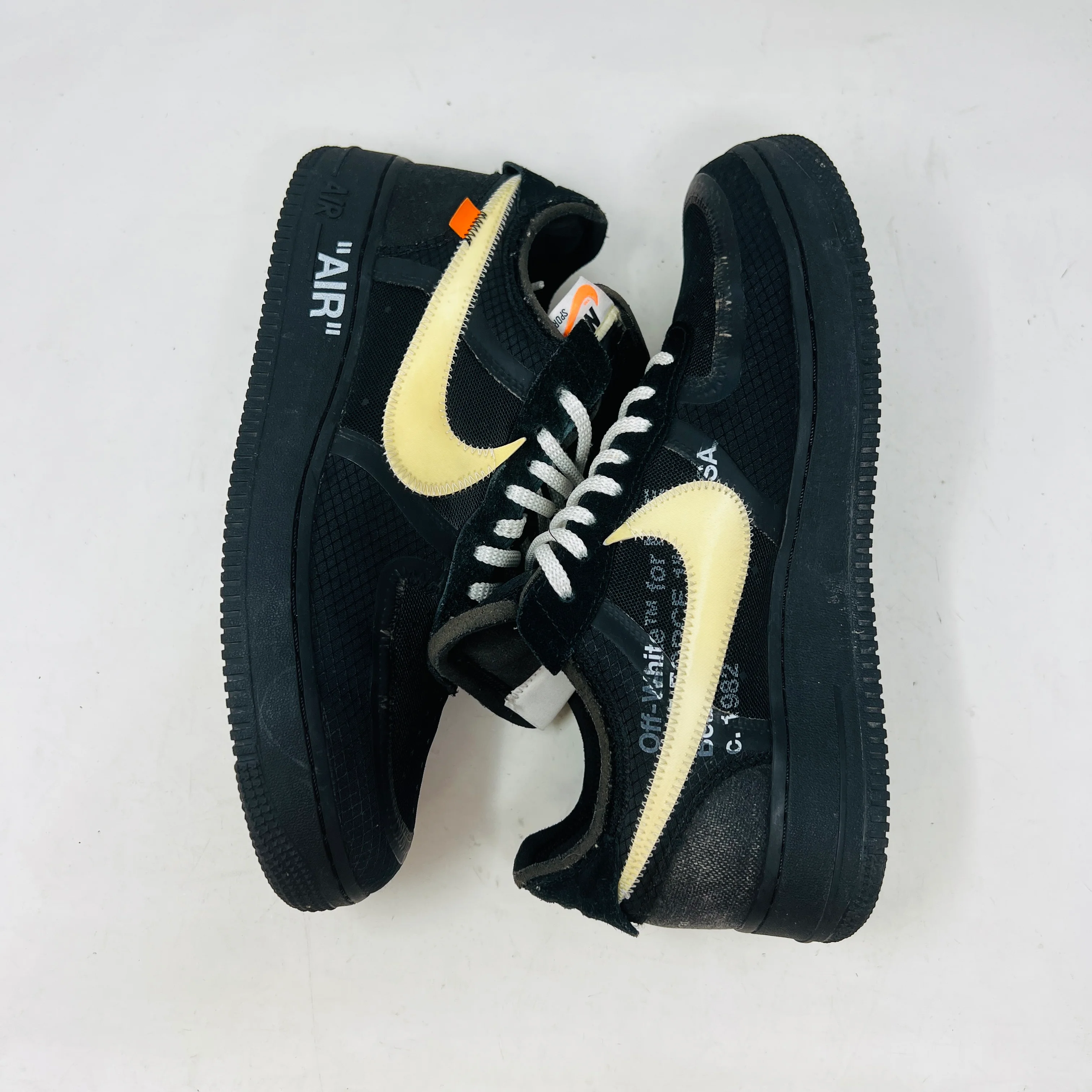Nike Air Force 1 Low Off-White Black White - Image 4