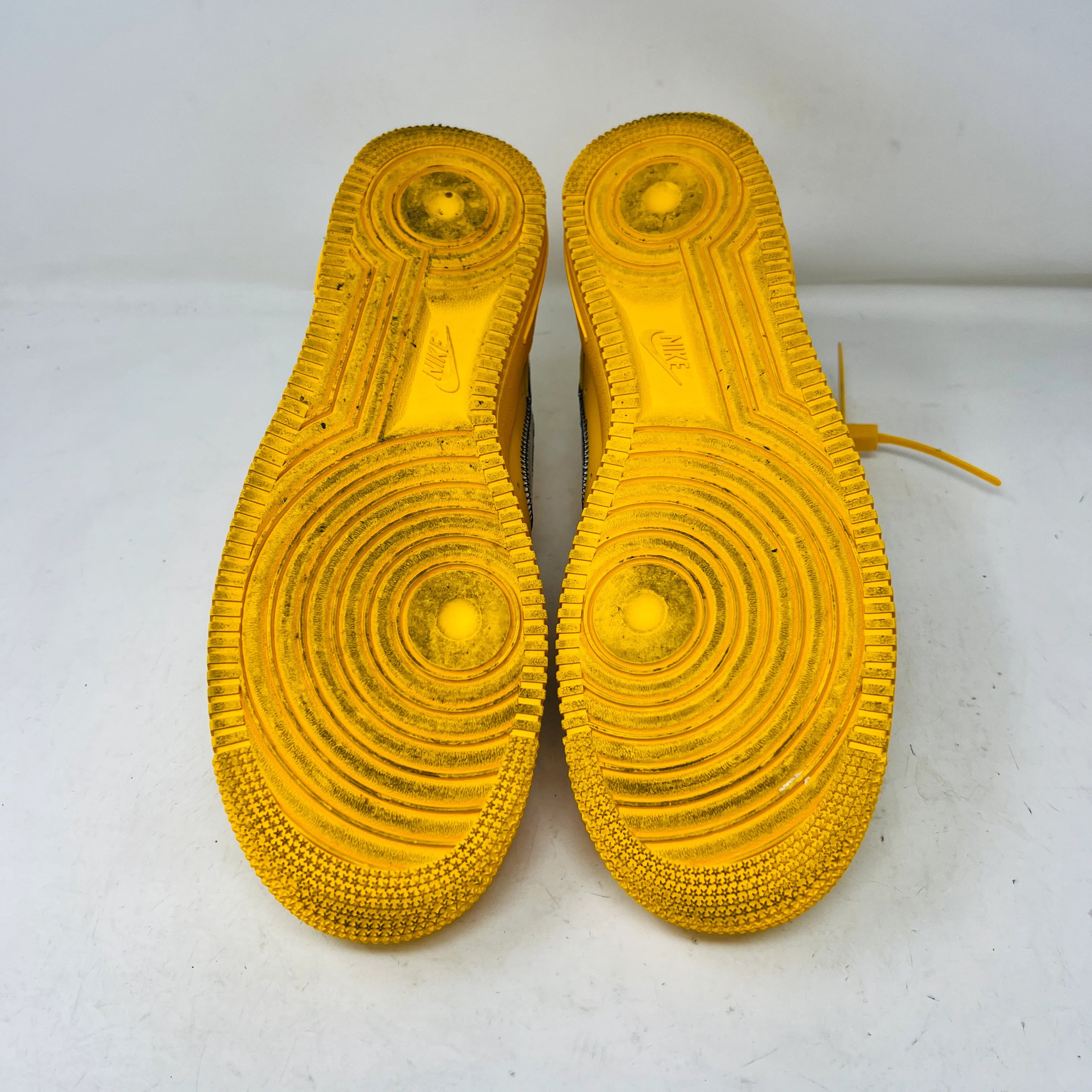 Nike Air Force 1 Low Off-White ICA University Gold - Image 6