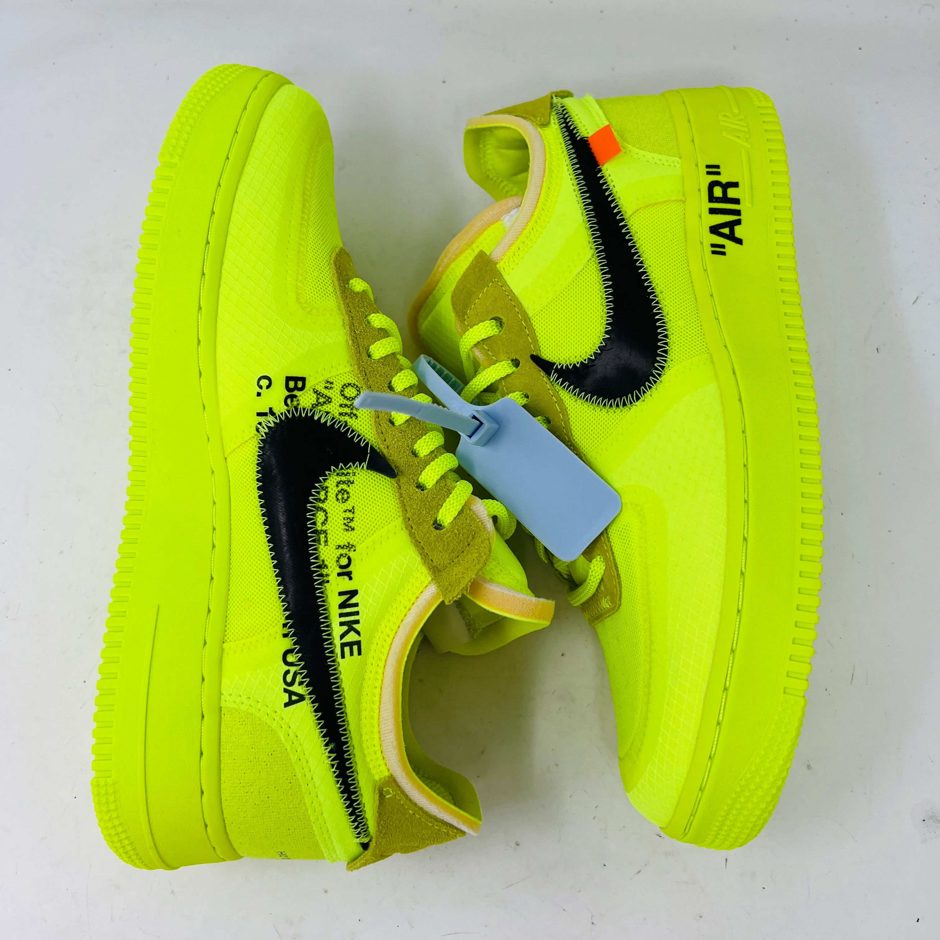 Nike Air Force 1 Low Off-White Volt - Image 3