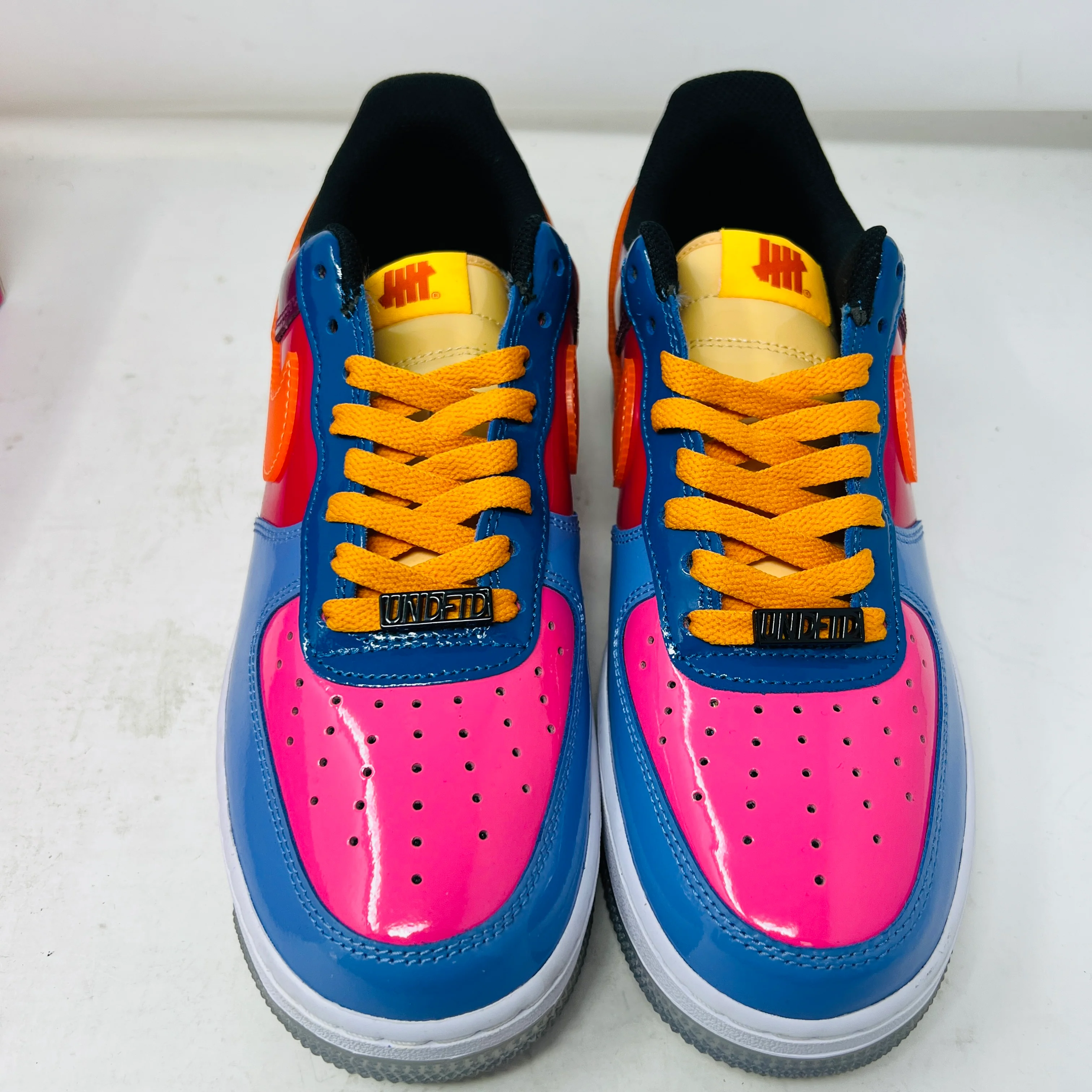 Nike Air Force 1 Low SP Undefeated Multi-Patent Total Orange - Image 2