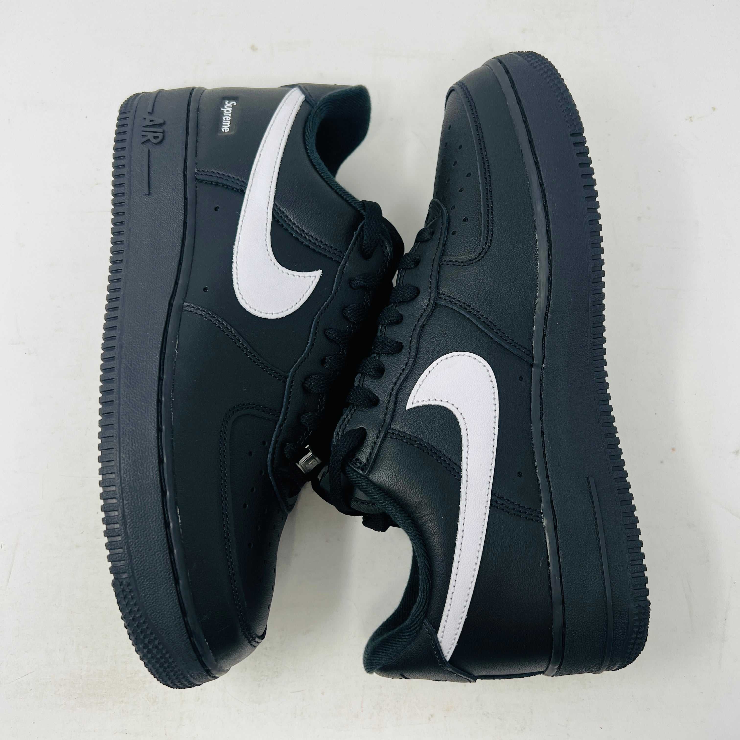Nike Air Force 1 Low Supreme Black White - Image 3